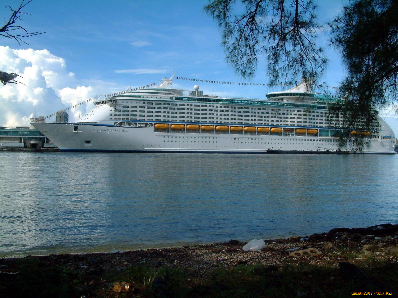 корабли, лайнеры