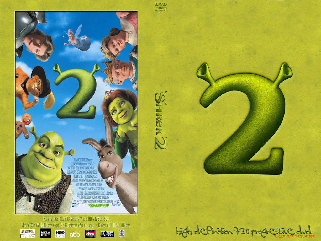 мультфильмы, shrek