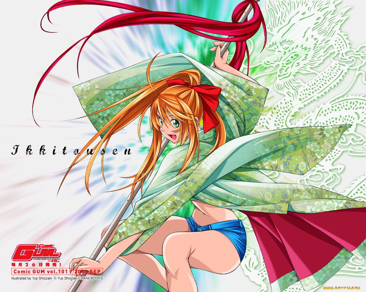 аниме, ikki, tousen