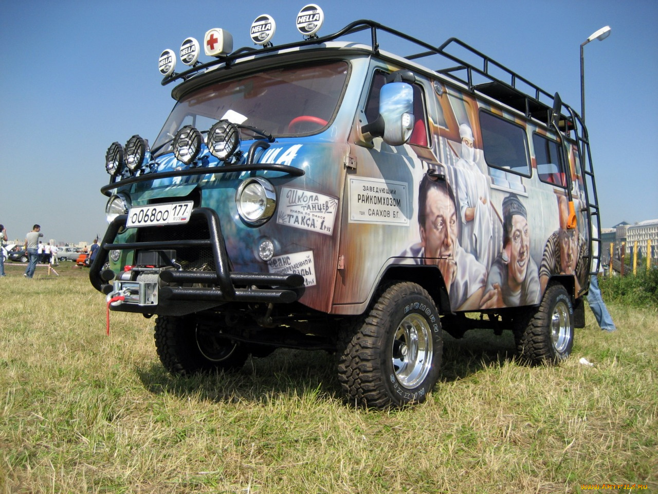 deutsch, автомобили, уаз