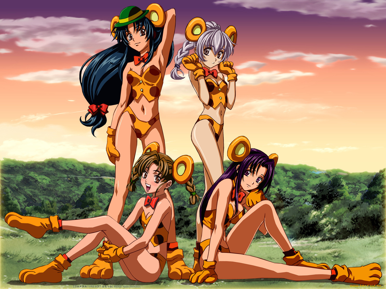 аниме, full, metal, panic