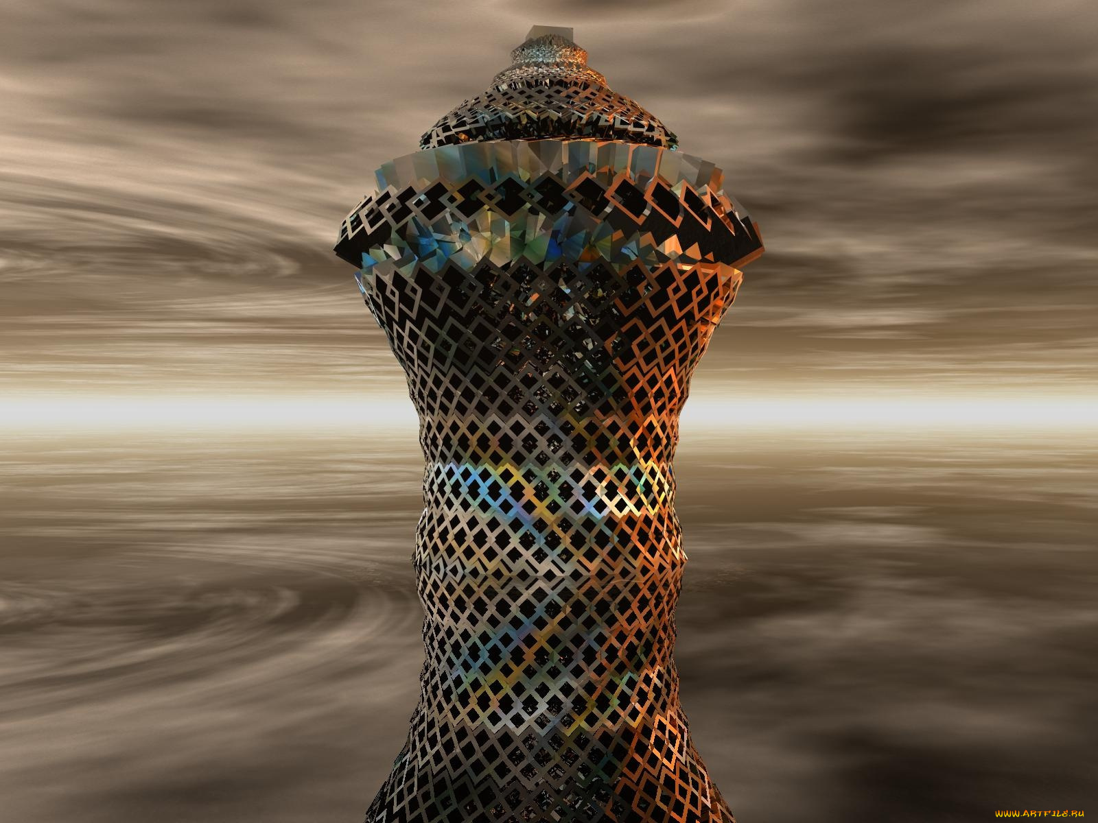 3д, графика, fractal, фракталы, абстракция