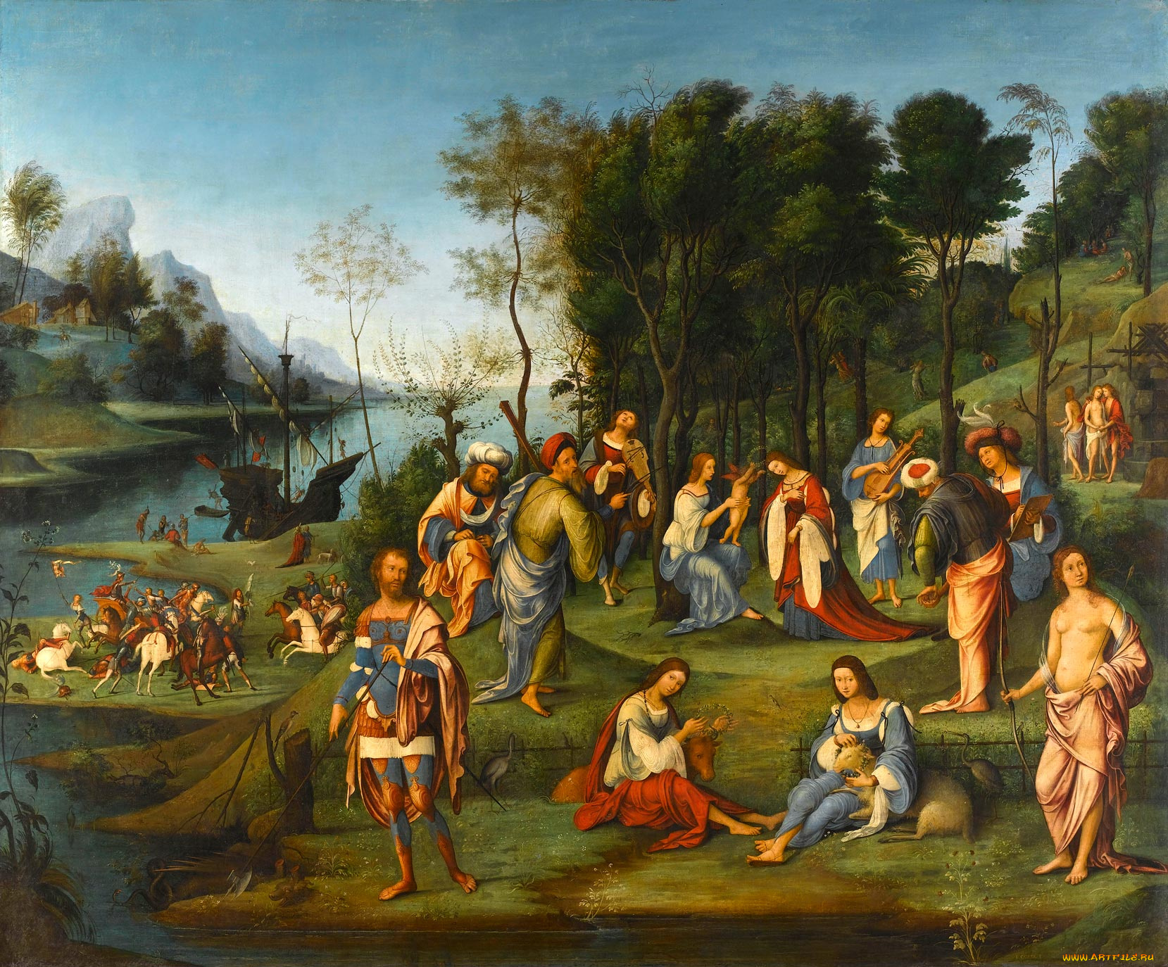 lorenzo, costa, рисованные, изабелла, в, королевстве, любви