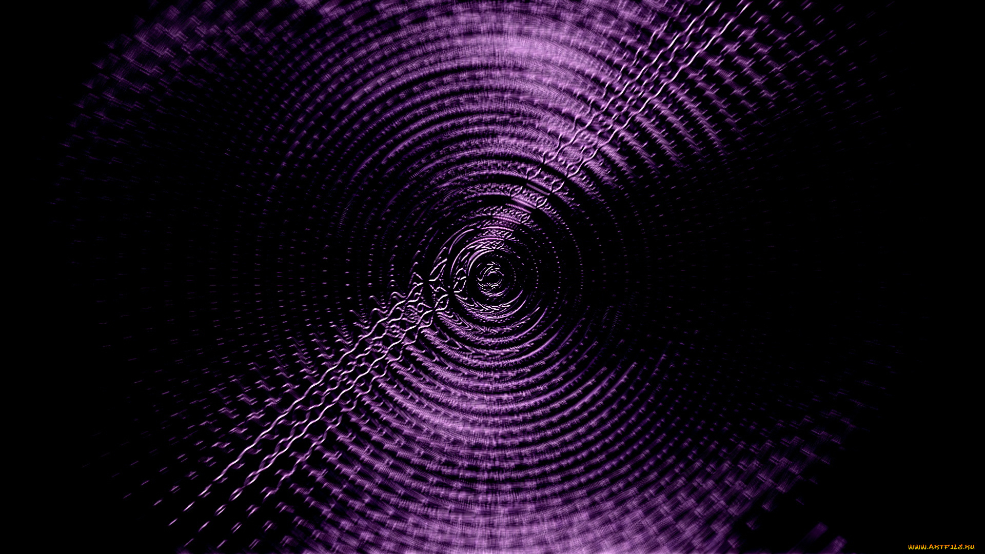 3д, графика, fractal, фракталы, сиреневый, узор