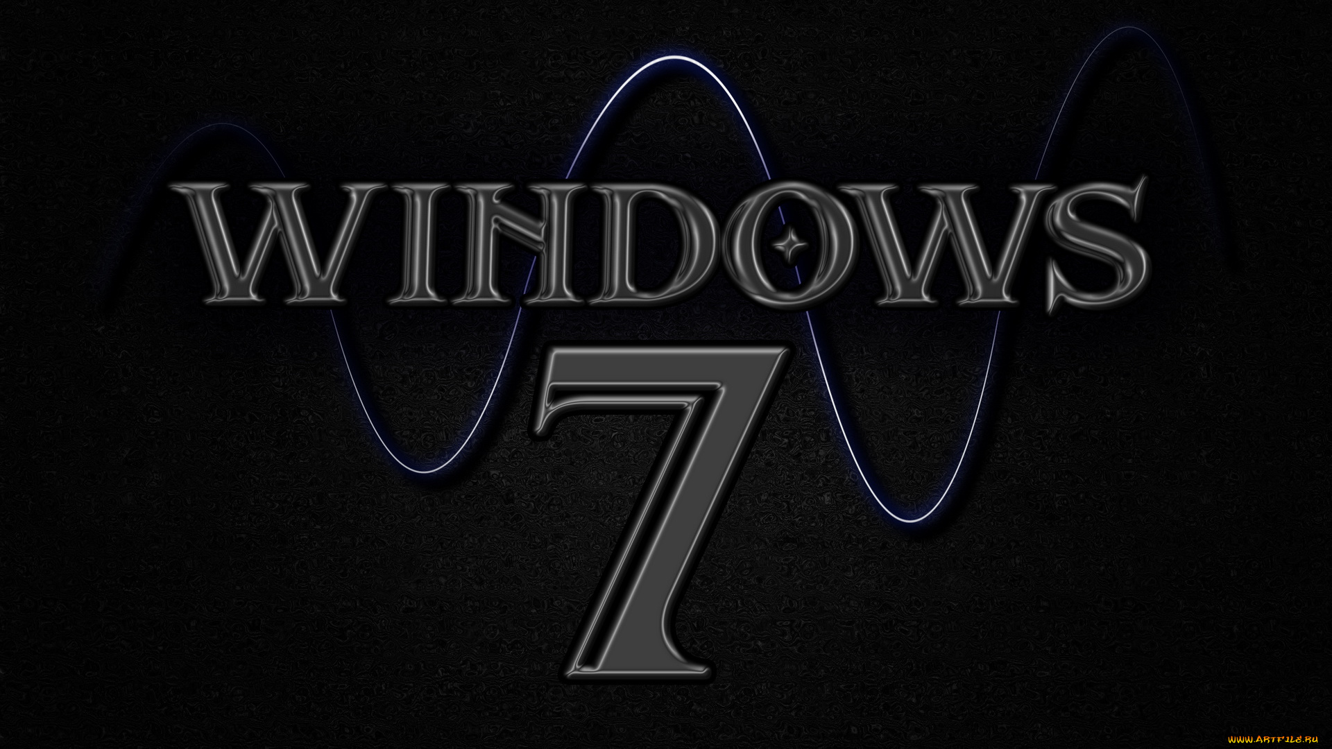 компьютеры, windows, vienna, тёмный, логотип