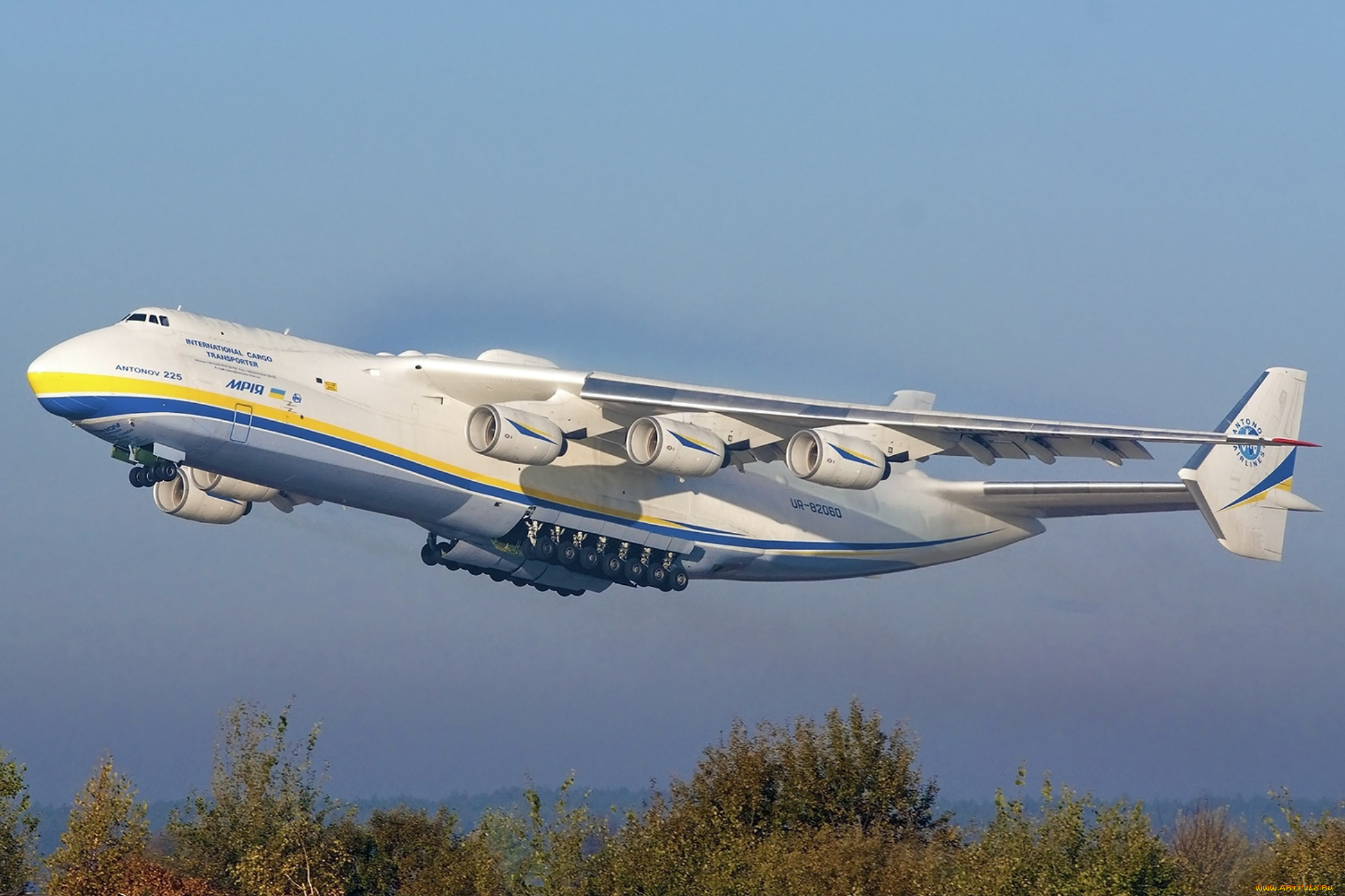 авиация, грузовые, самолёты, взлёт, antonov, an-225