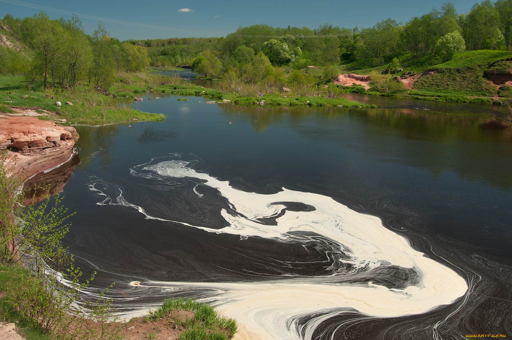 природа, реки, озера, река