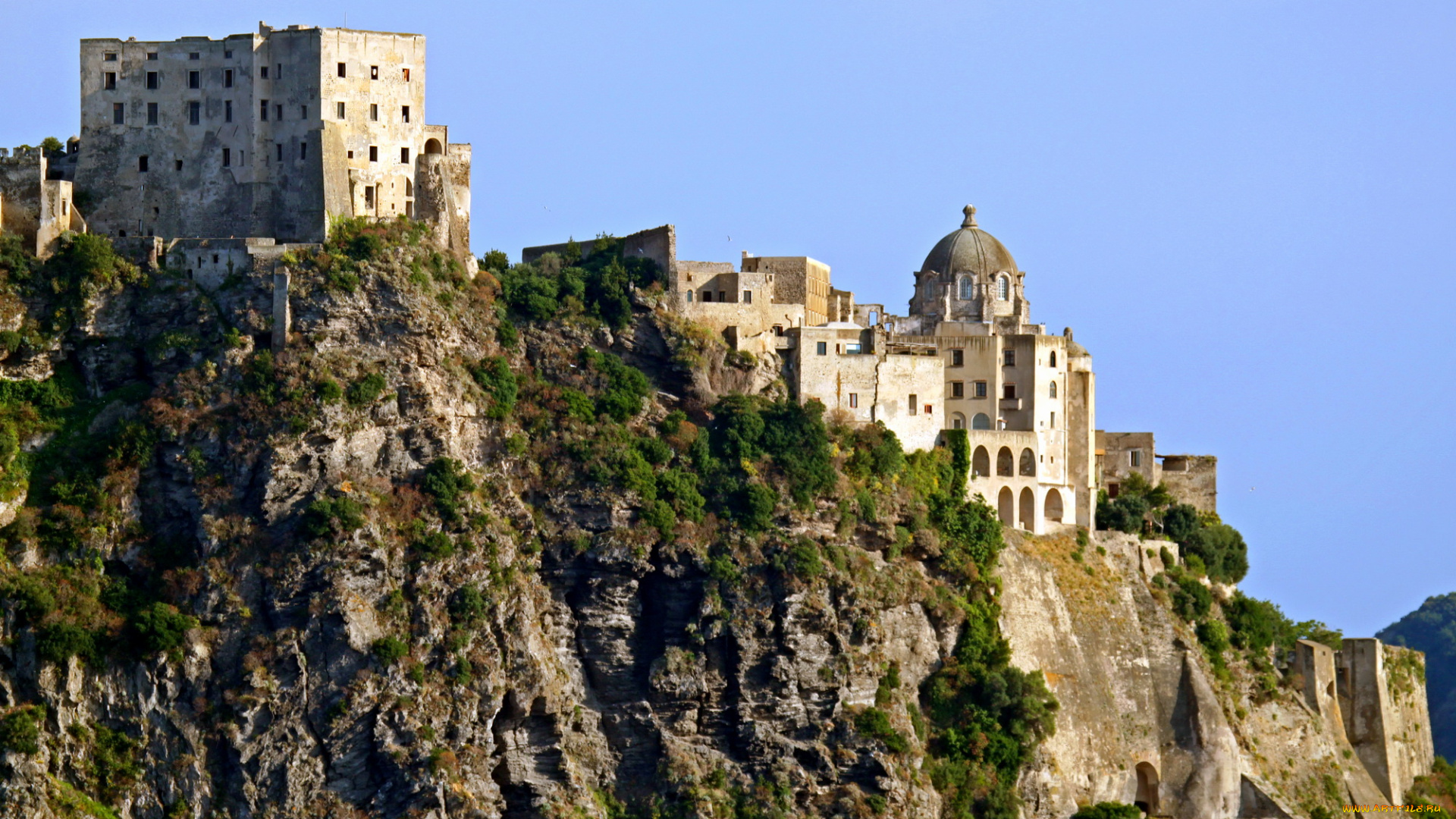 castello, aragonese, италия, города, дворцы, замки, крепости, замок