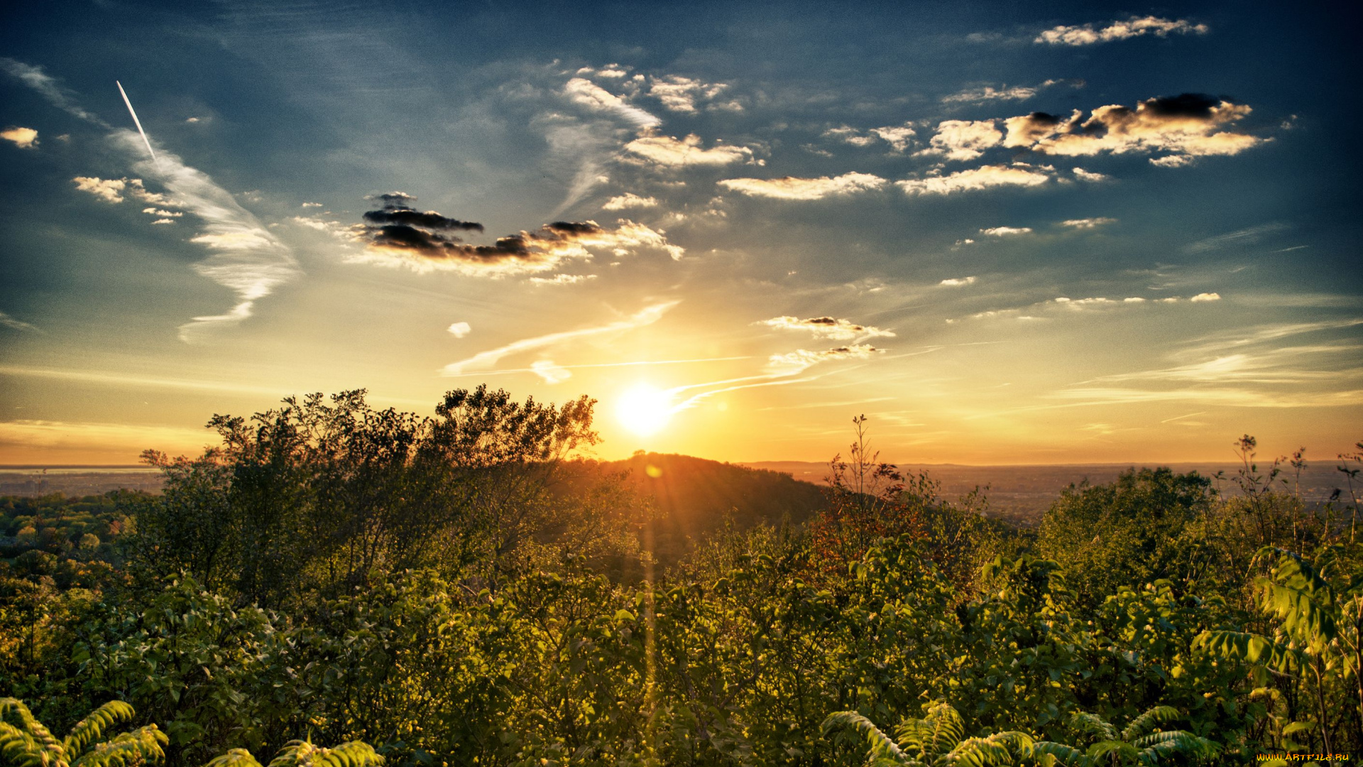природа, восходы, закаты, закат, пейзаж