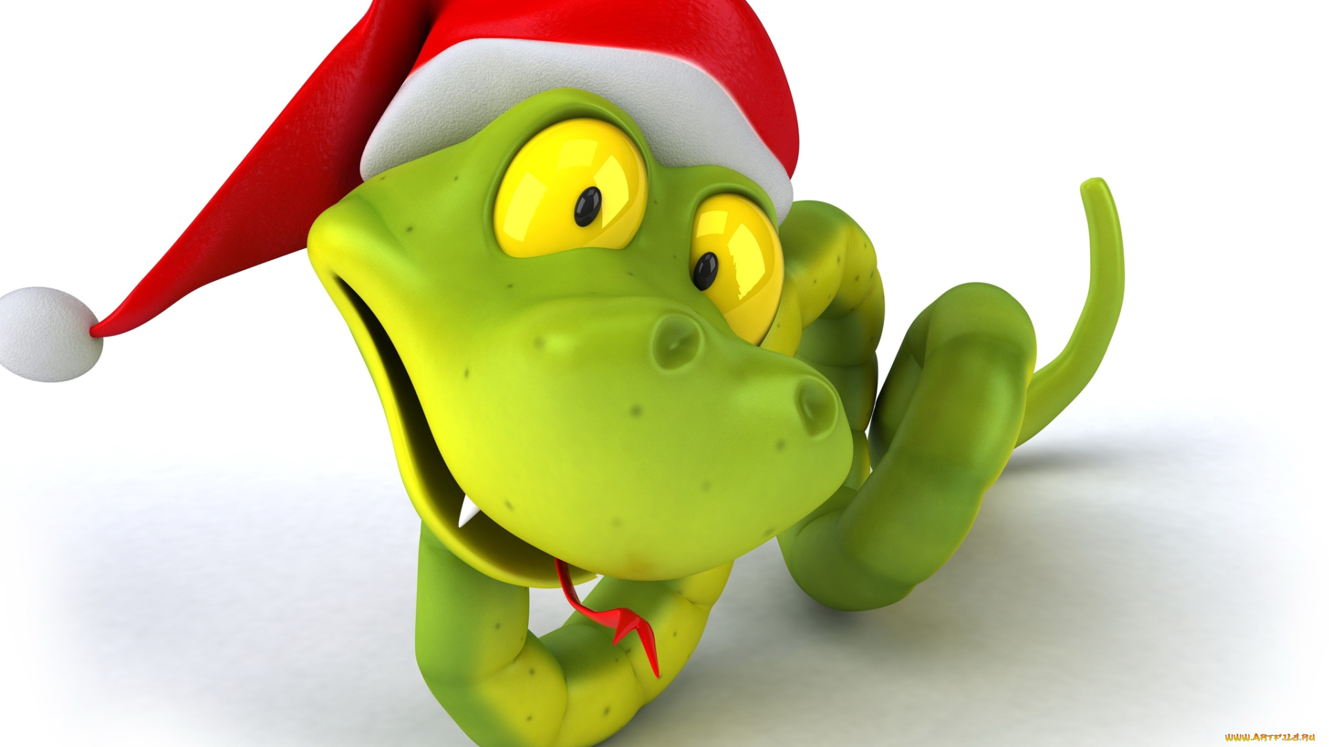 3д, графика, animals, животные, змея