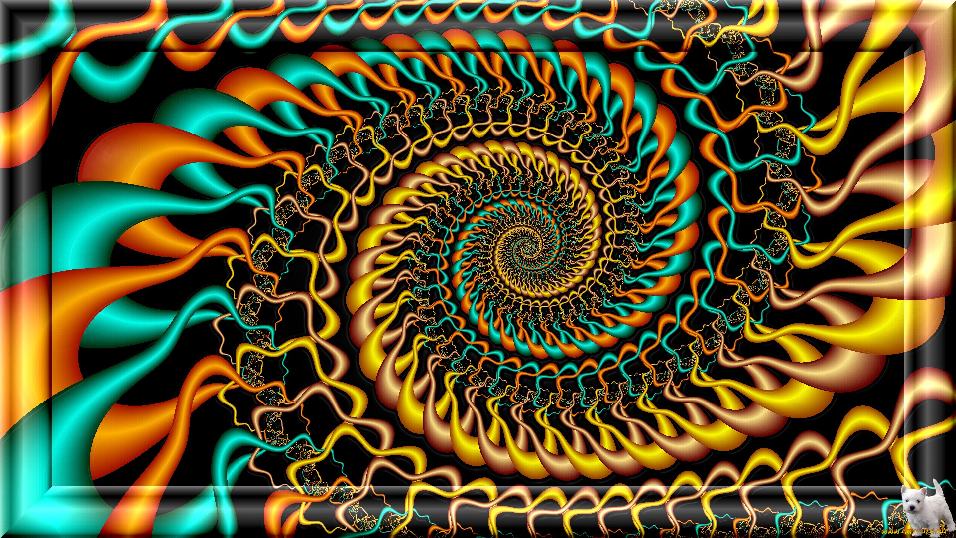 3д, графика, fractal, фракталы, цвета, фон, узор