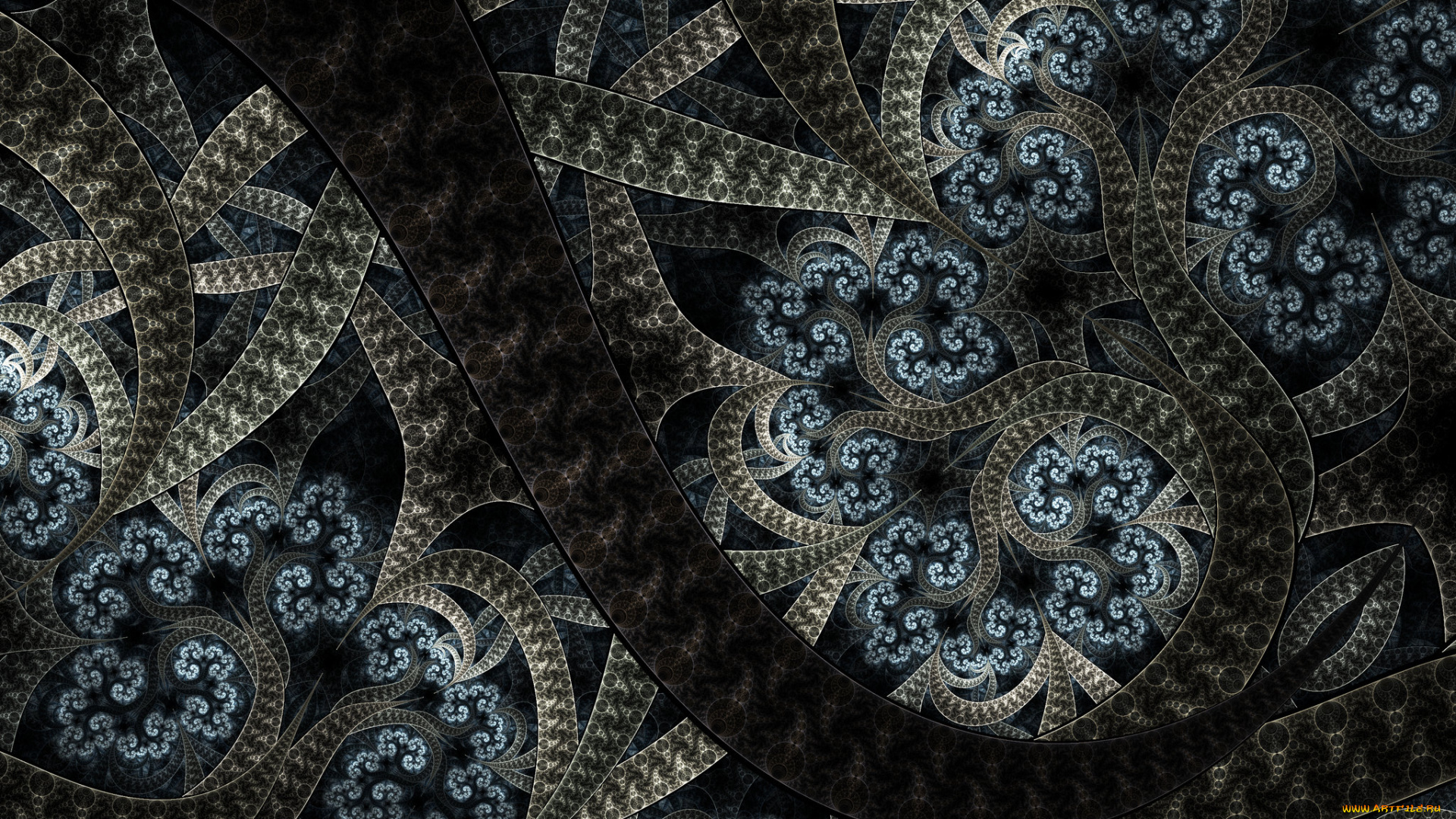 3д, графика, fractal, фракталы, цвета, узор, фон