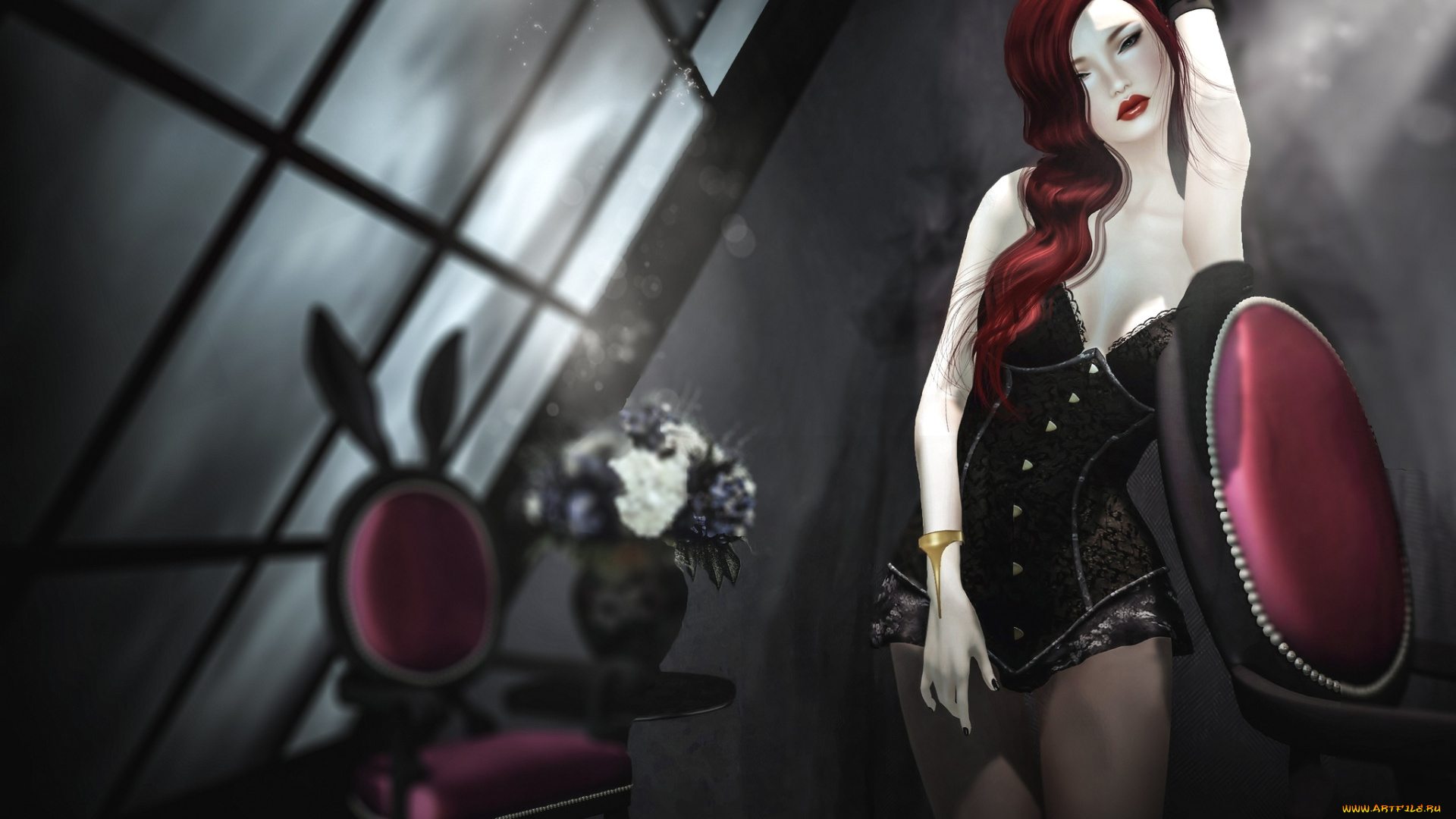 3д, графика, people, люди, девушка