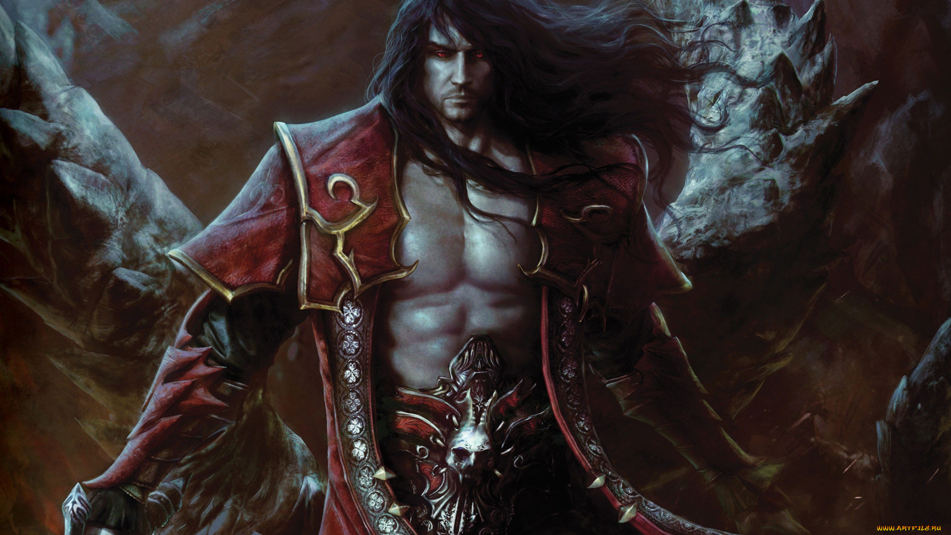 castlevania, lords, of, shadow, видео, игры, воин