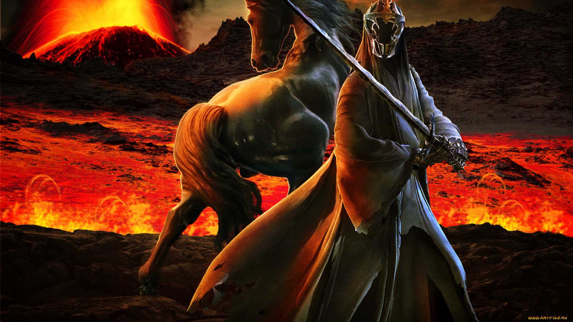 фэнтези, призраки, меч