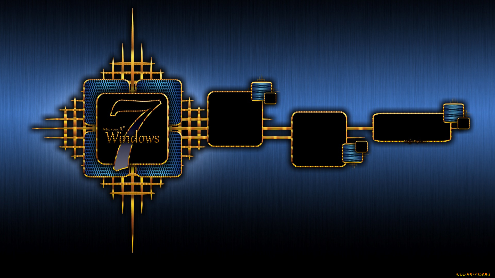 компьютеры, windows, vienna, логотип, узор