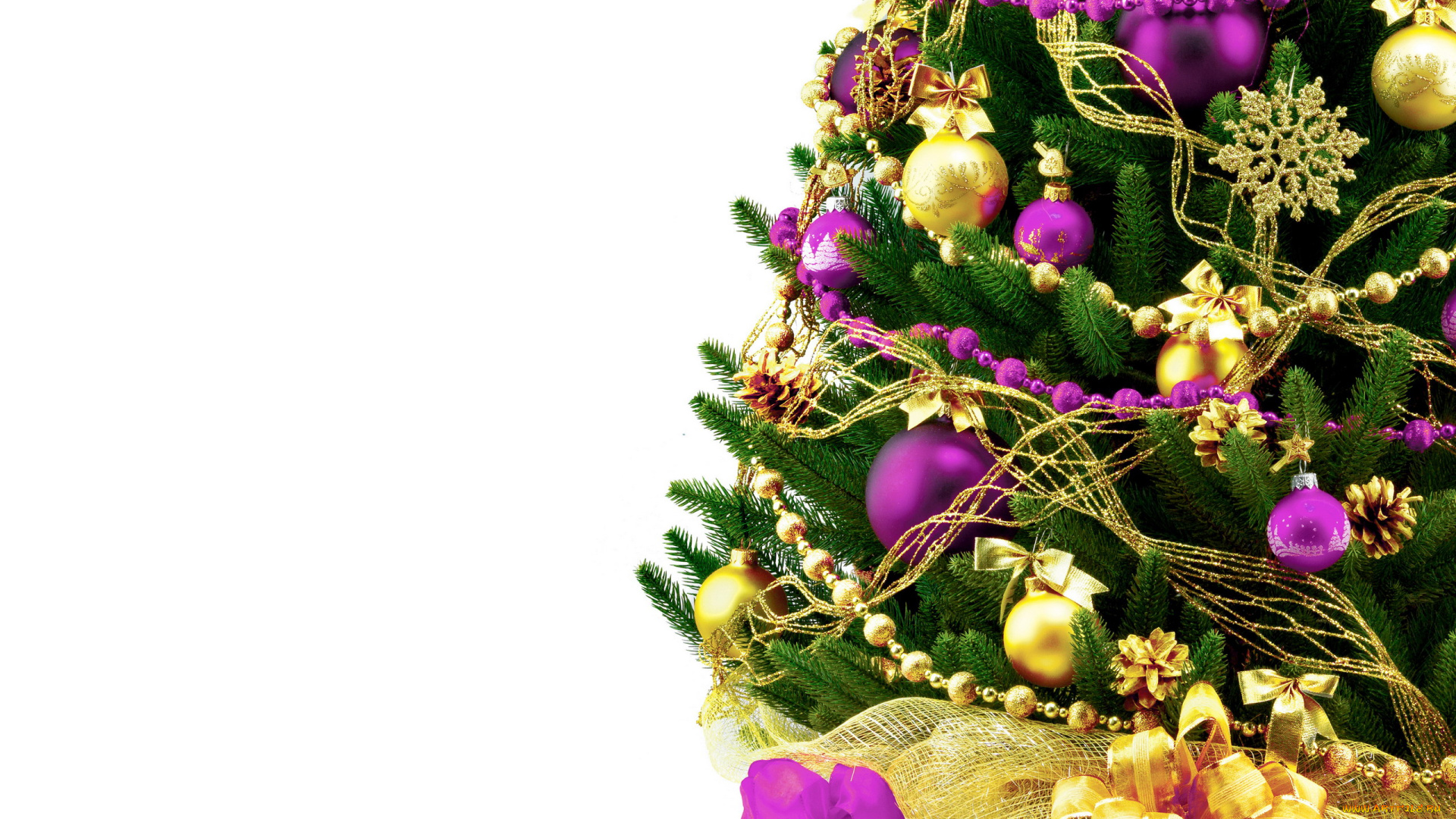 праздничные, Ёлки, шарики, снежинки, бусы, шишки