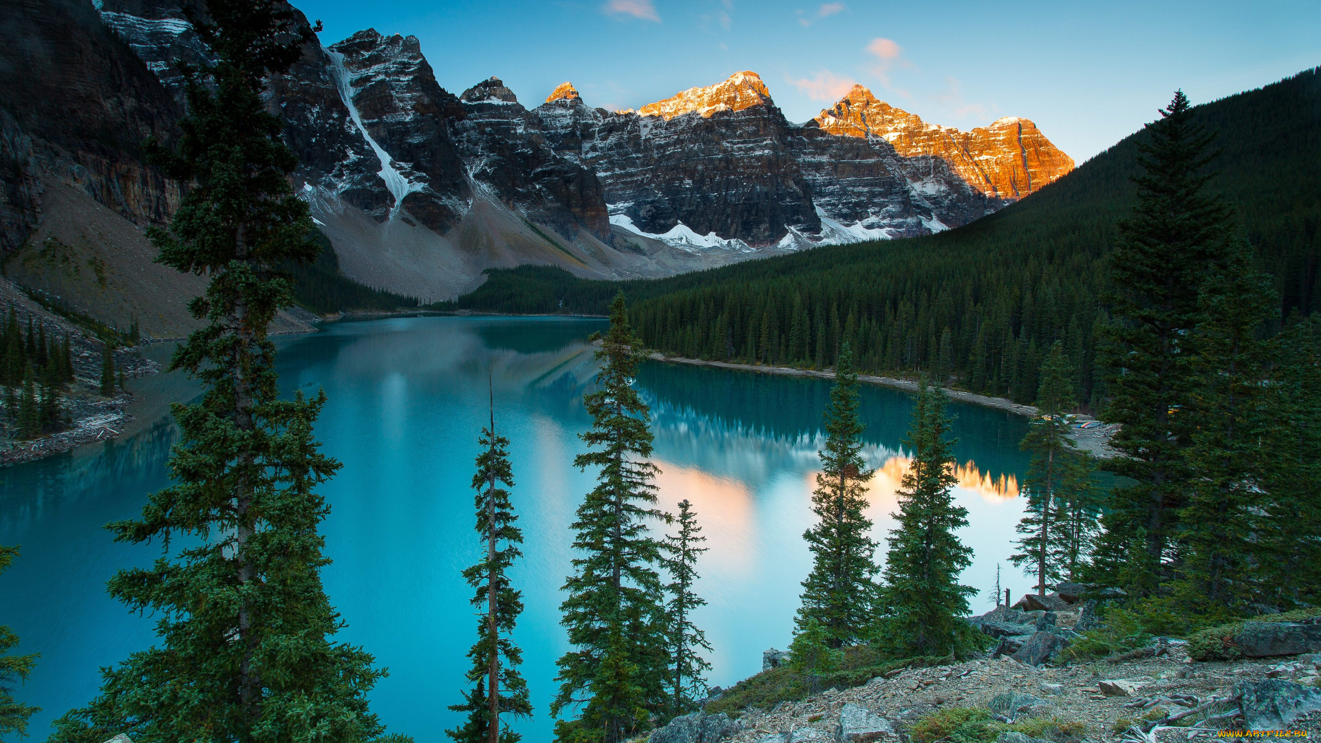 природа, реки, озера, канада