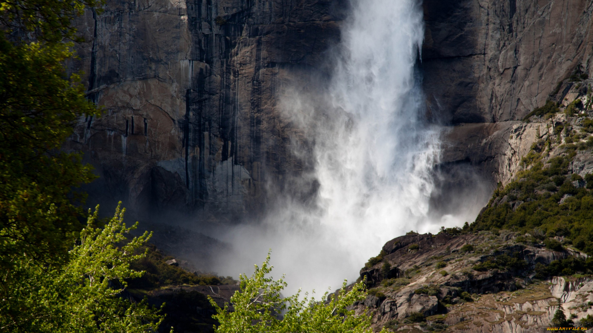 природа, водопады, вода