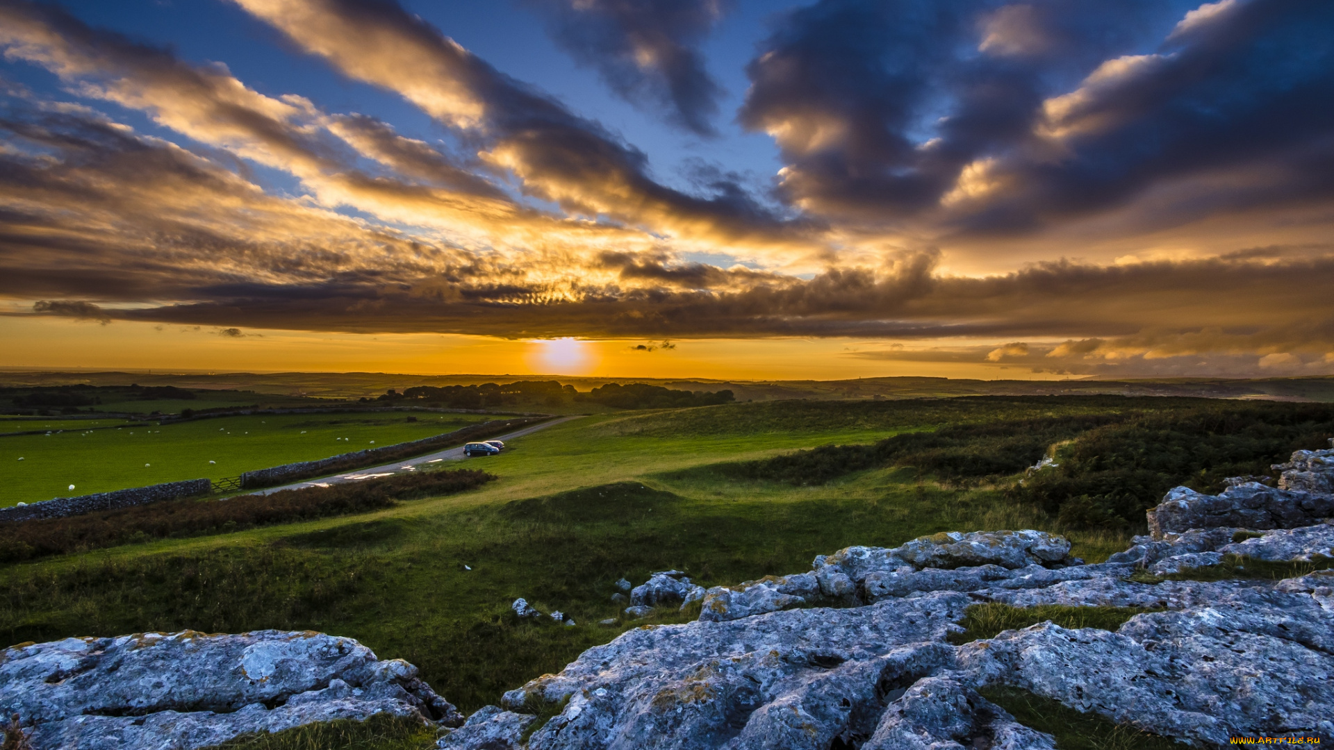 природа, восходы, закаты, пейзаж