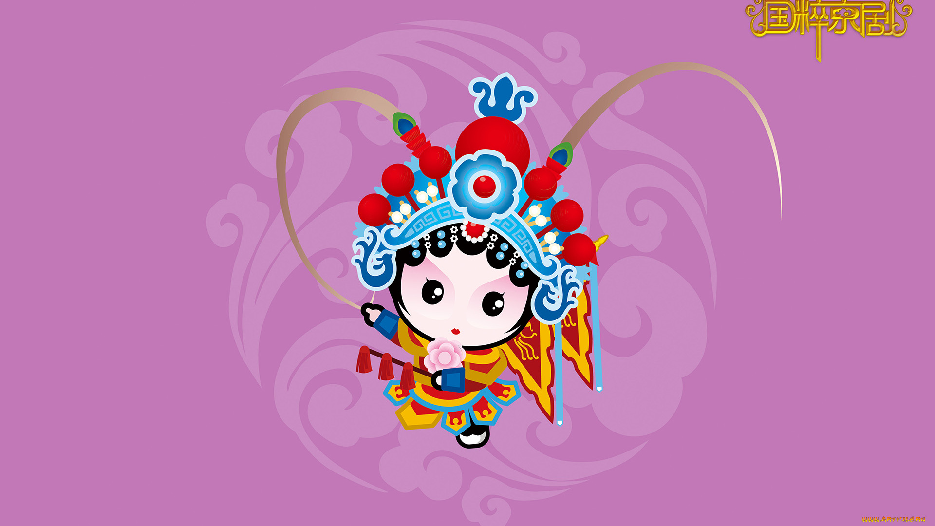 рисованные, дети, девочка