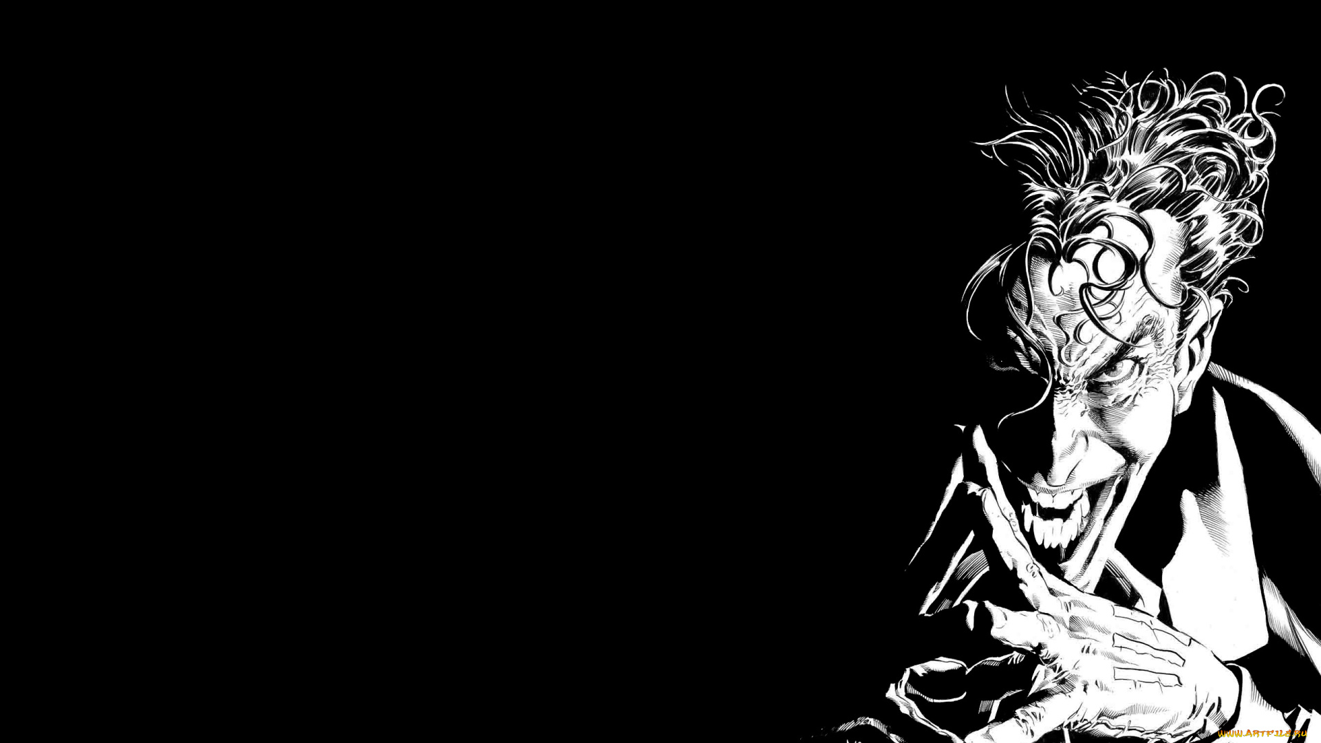 рисованные, комиксы, лицо