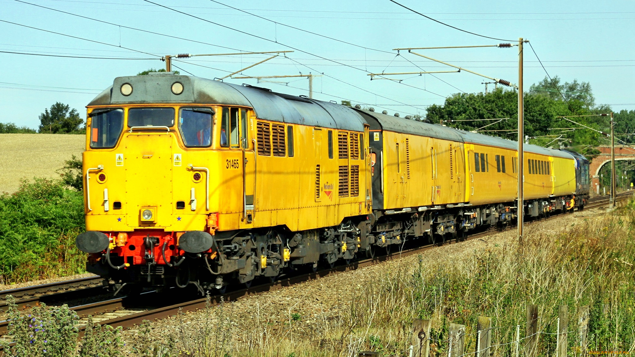 техника, поезда, рельсы, железная, дорога, локомотив