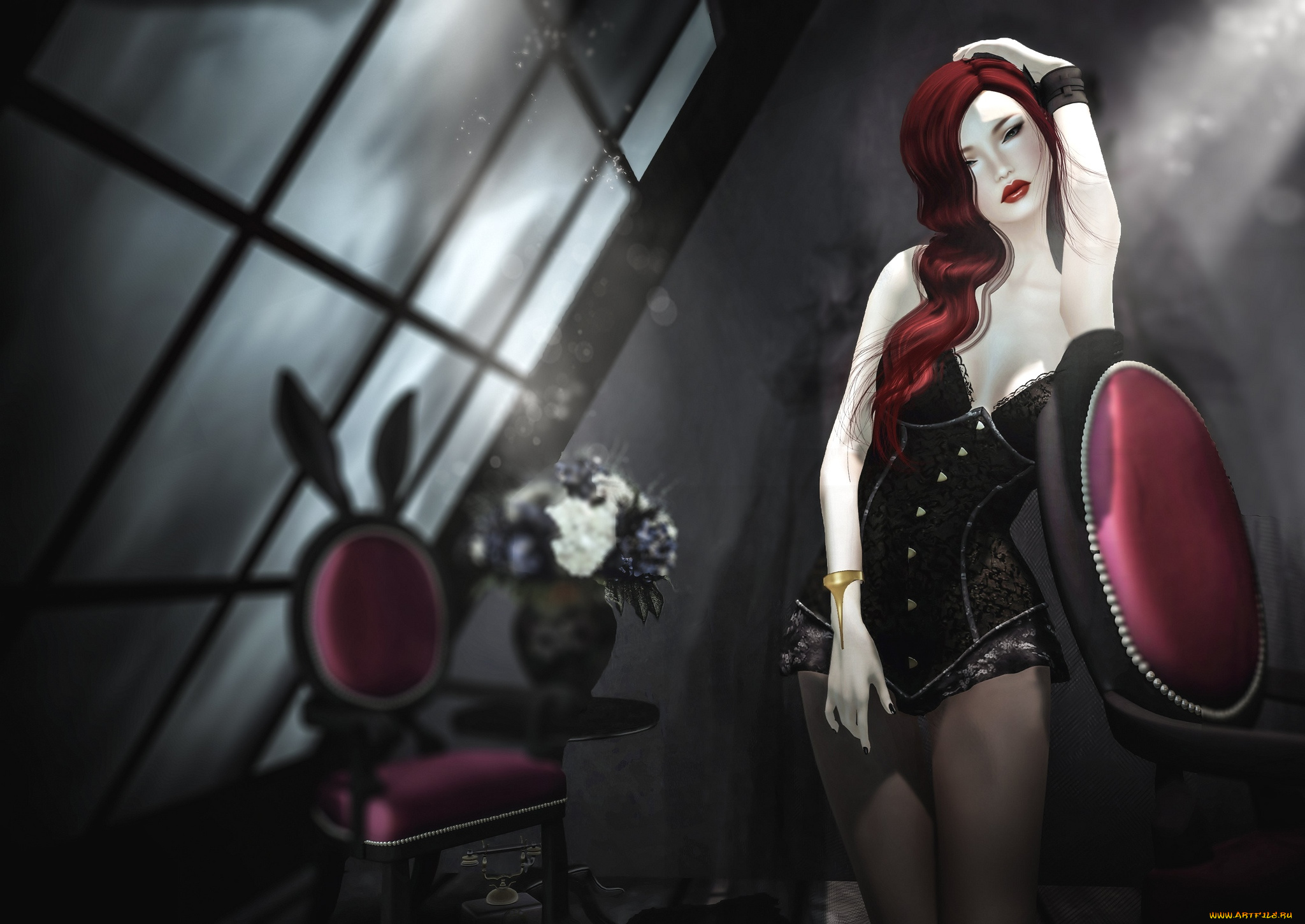 3д, графика, people, люди, девушка