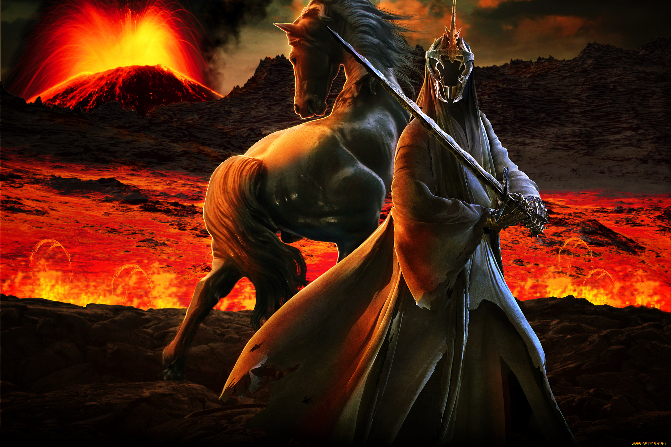 фэнтези, призраки, меч