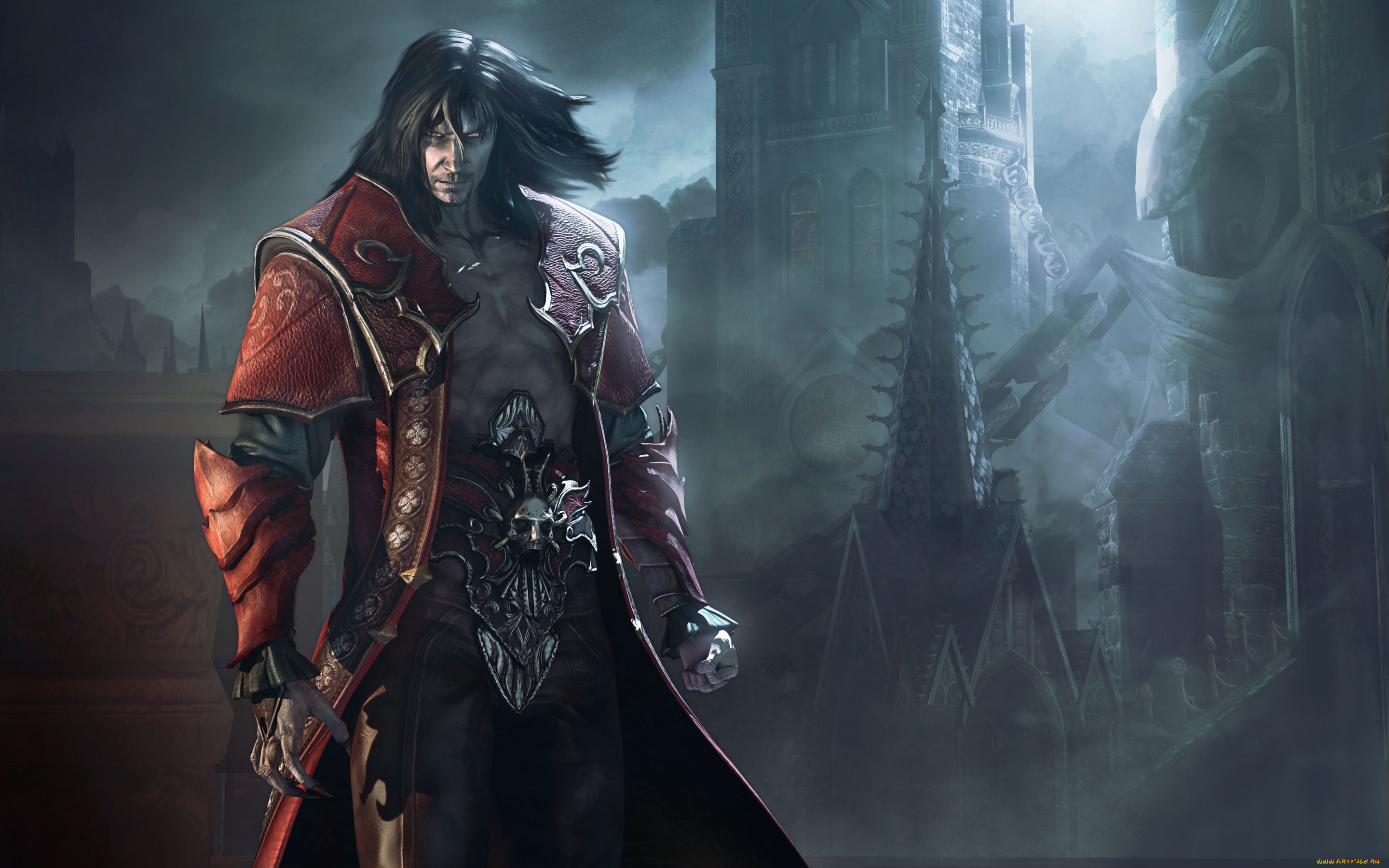 castlevania, lords, of, shadow, видео, игры, воин