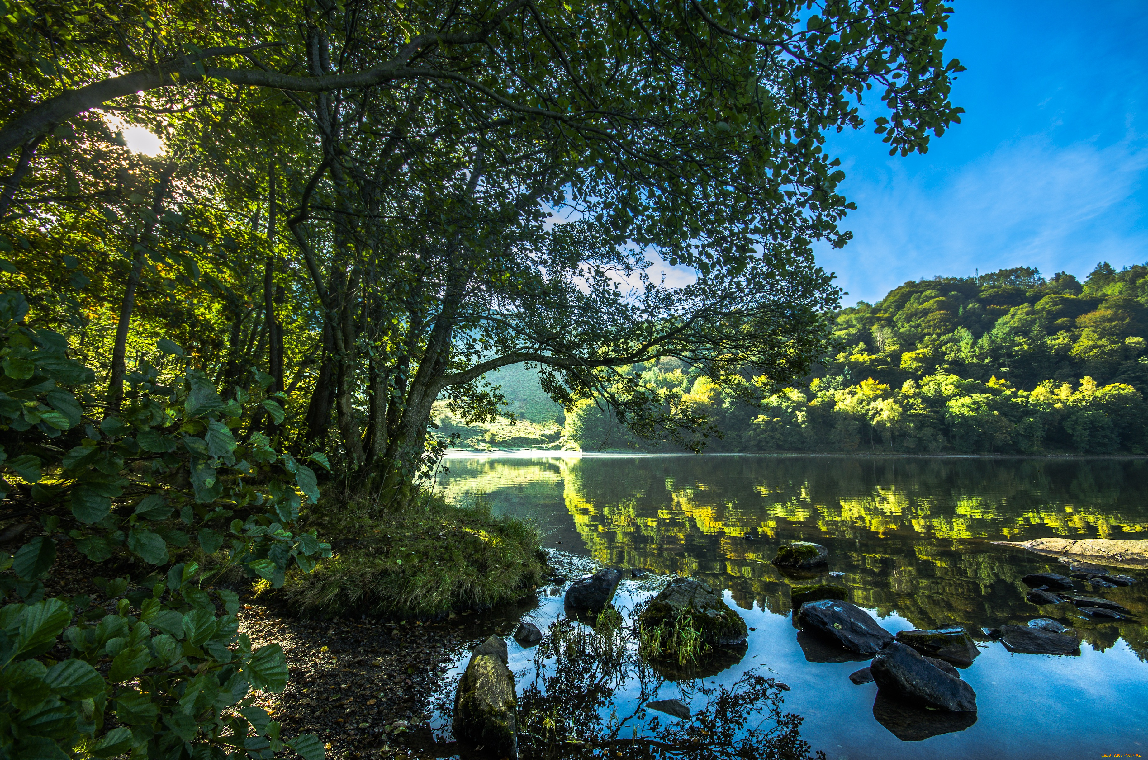 природа, реки, озера, пейзаж