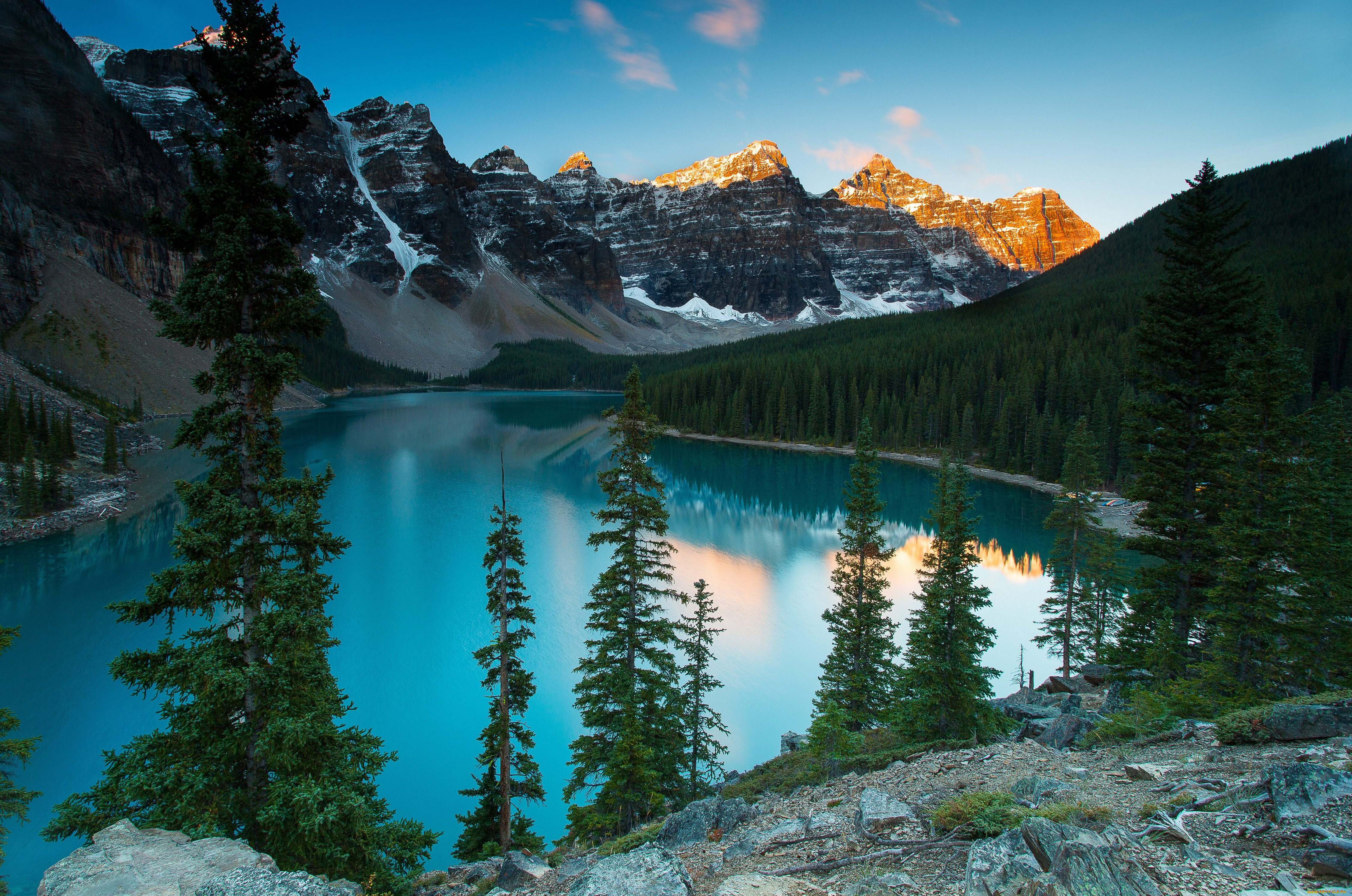 природа, реки, озера, канада