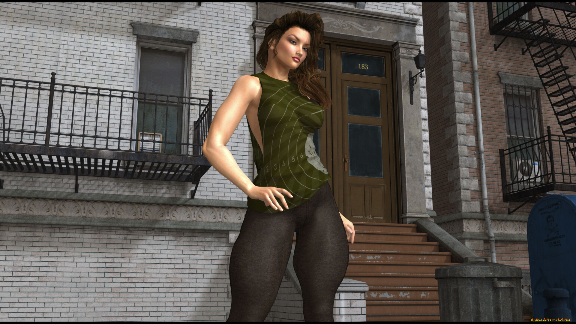 3д, графика, люди, , people, взгляд, девушка