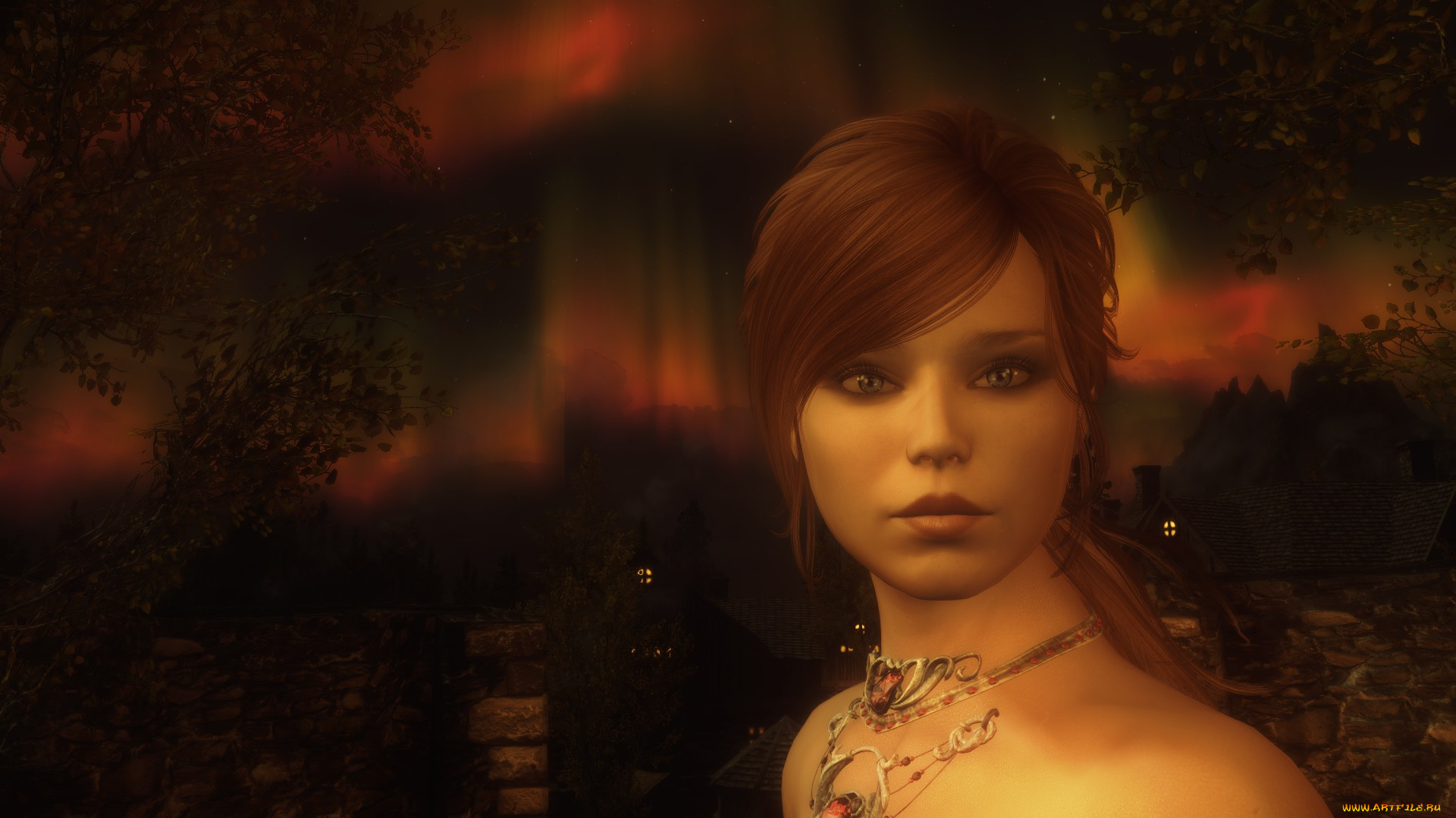 3д, графика, портрет, , portraits, взгляд, девушка, фон