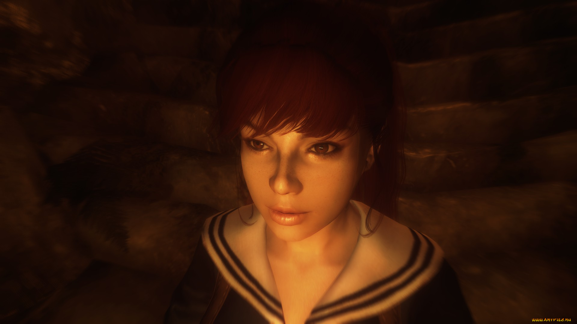 3д, графика, портрет, , portraits, взгляд, фон, девушка