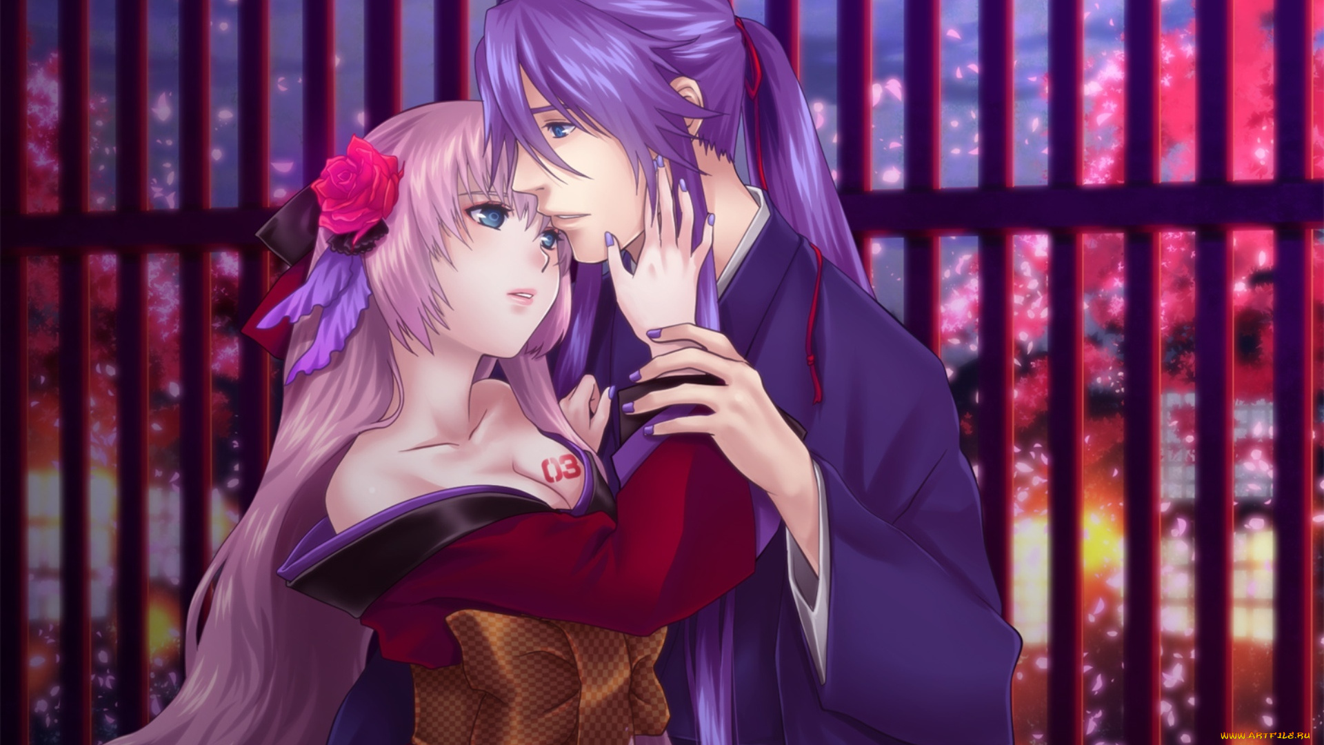 аниме, vocaloid, kamui, gakupo, megurine, luka