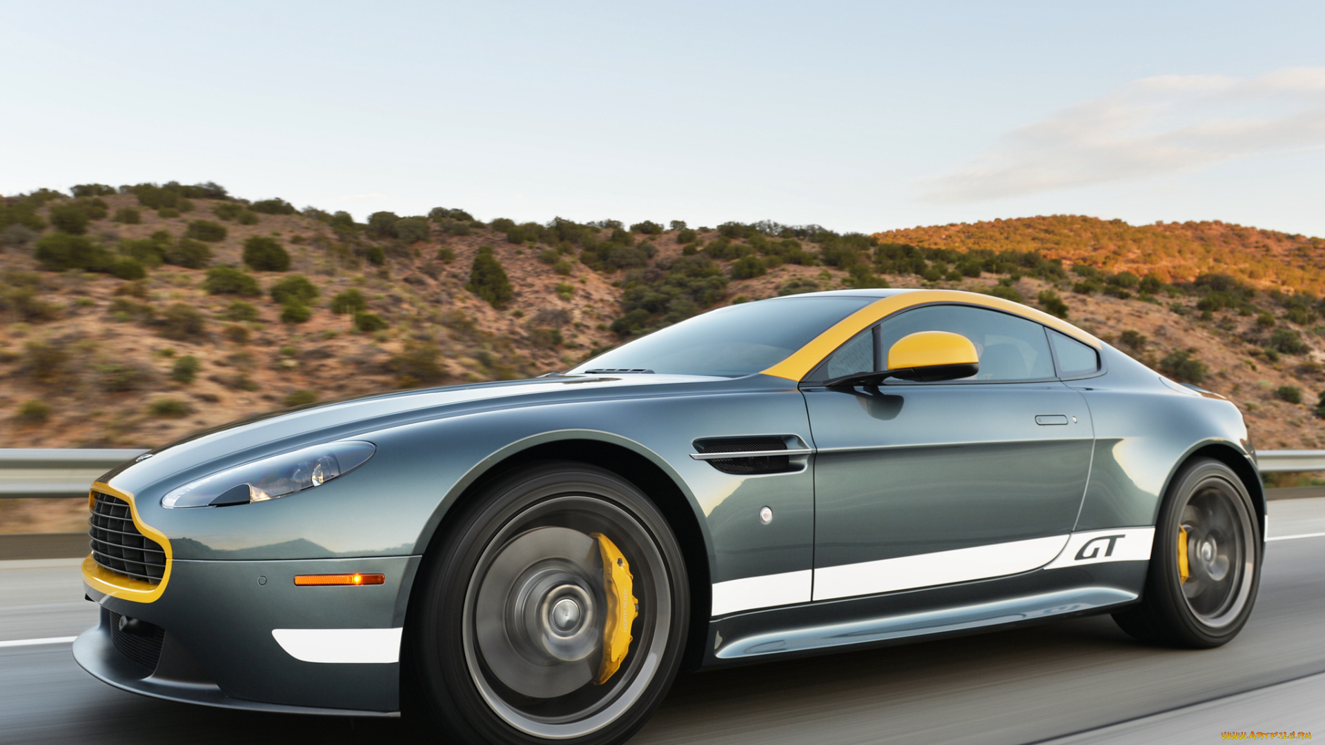 автомобили, aston, martin, aston, martin, v8, vantage, gt, 2014г