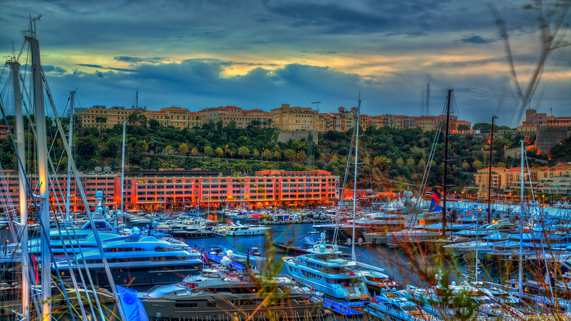 monaco, port, корабли, порты, , , причалы, яхты, причалы, гавань, горд