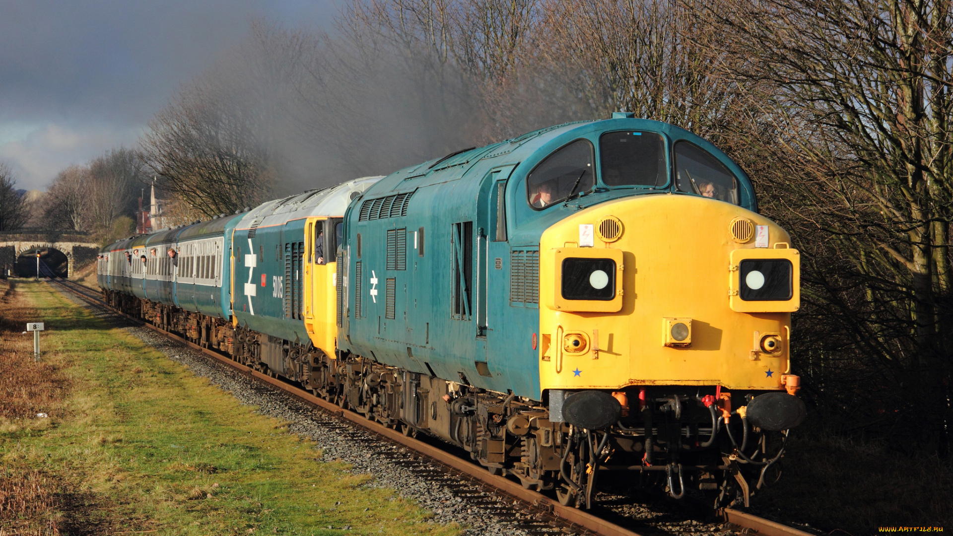 техника, поезда, локомотив, дорога, железная, состав