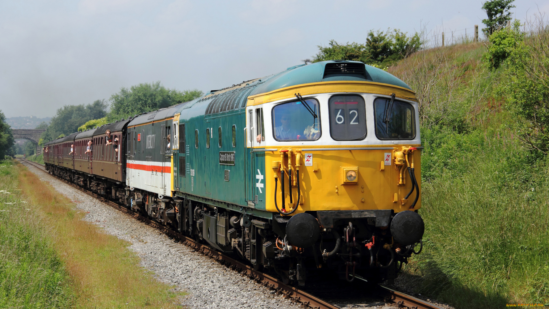 техника, поезда, состав, локомотив, дорога, железная