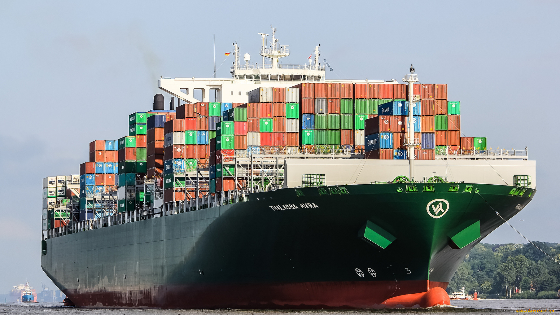 thalassa, avra, корабли, грузовые, суда, контейнеровоз