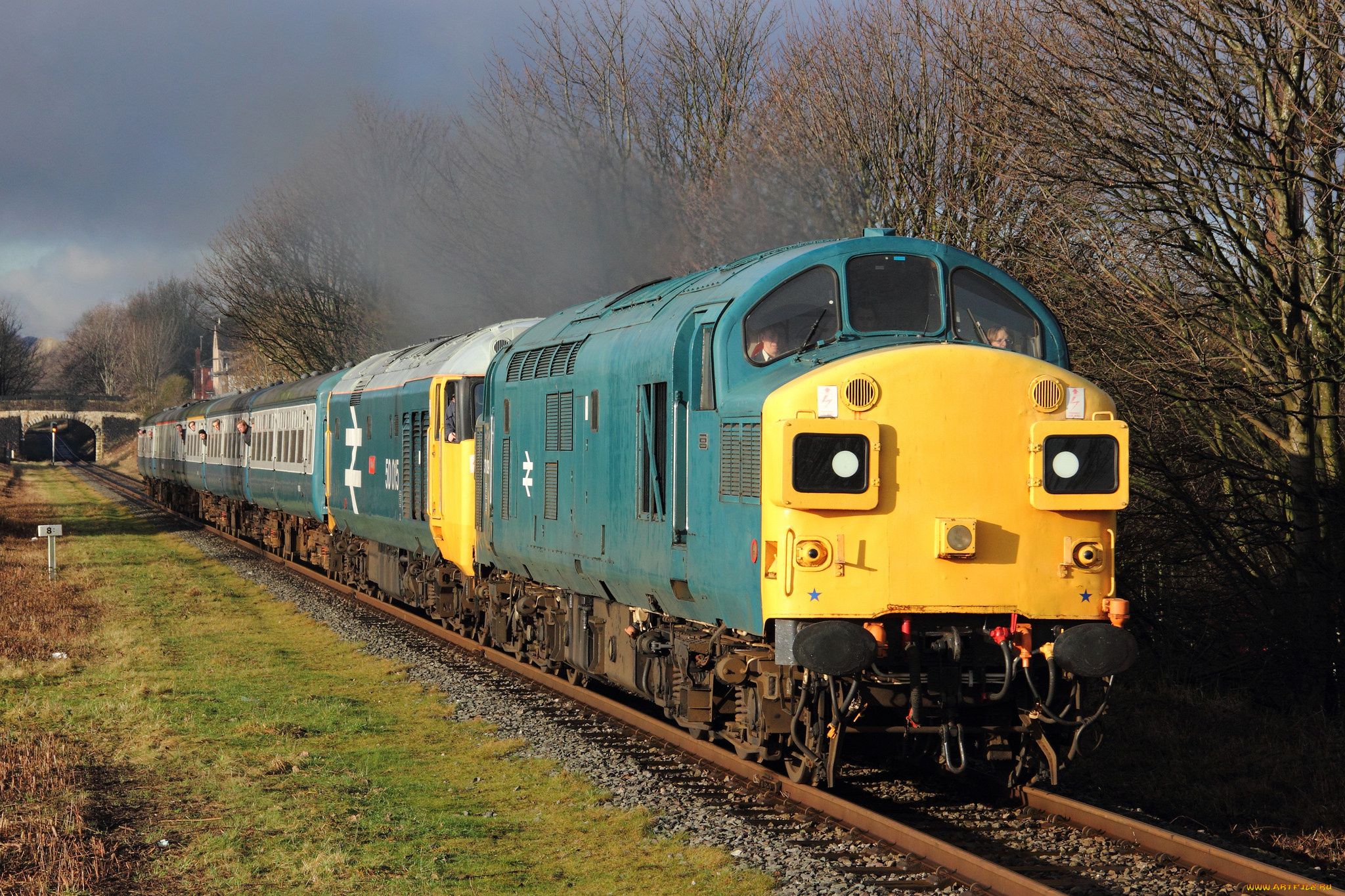 техника, поезда, локомотив, дорога, железная, состав