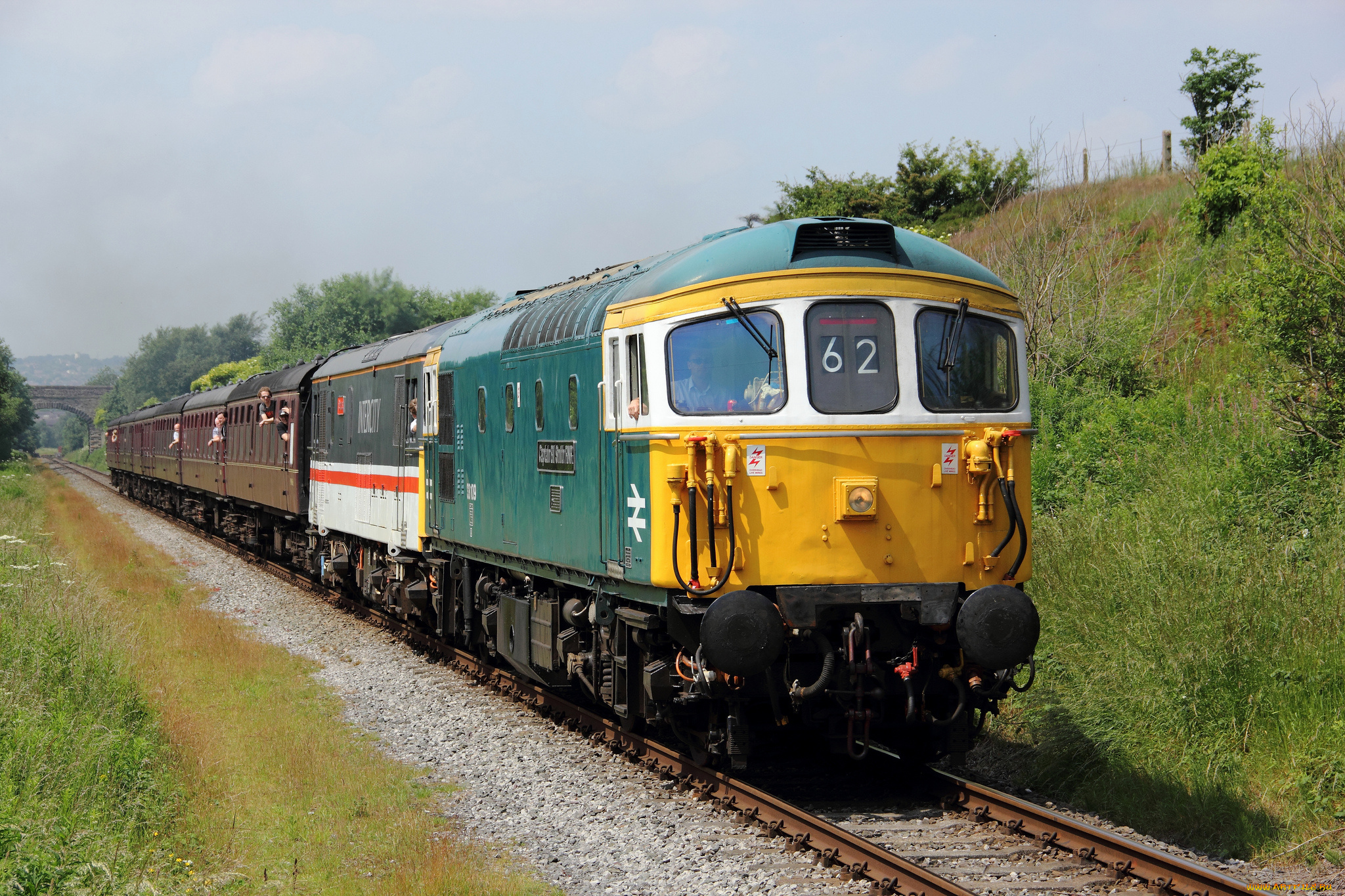 техника, поезда, состав, локомотив, дорога, железная