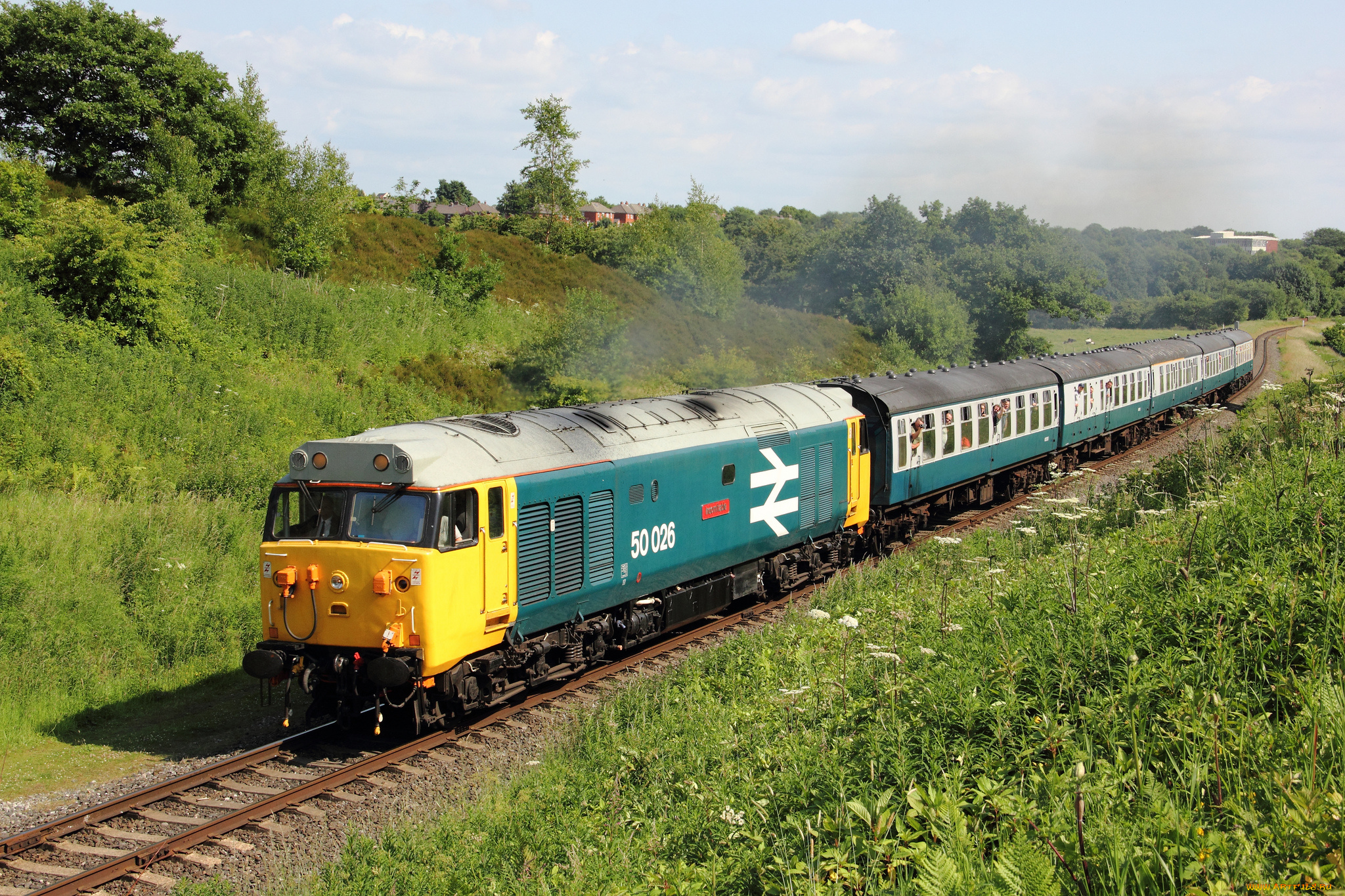 техника, поезда, состав, локомотив, дорога, железная