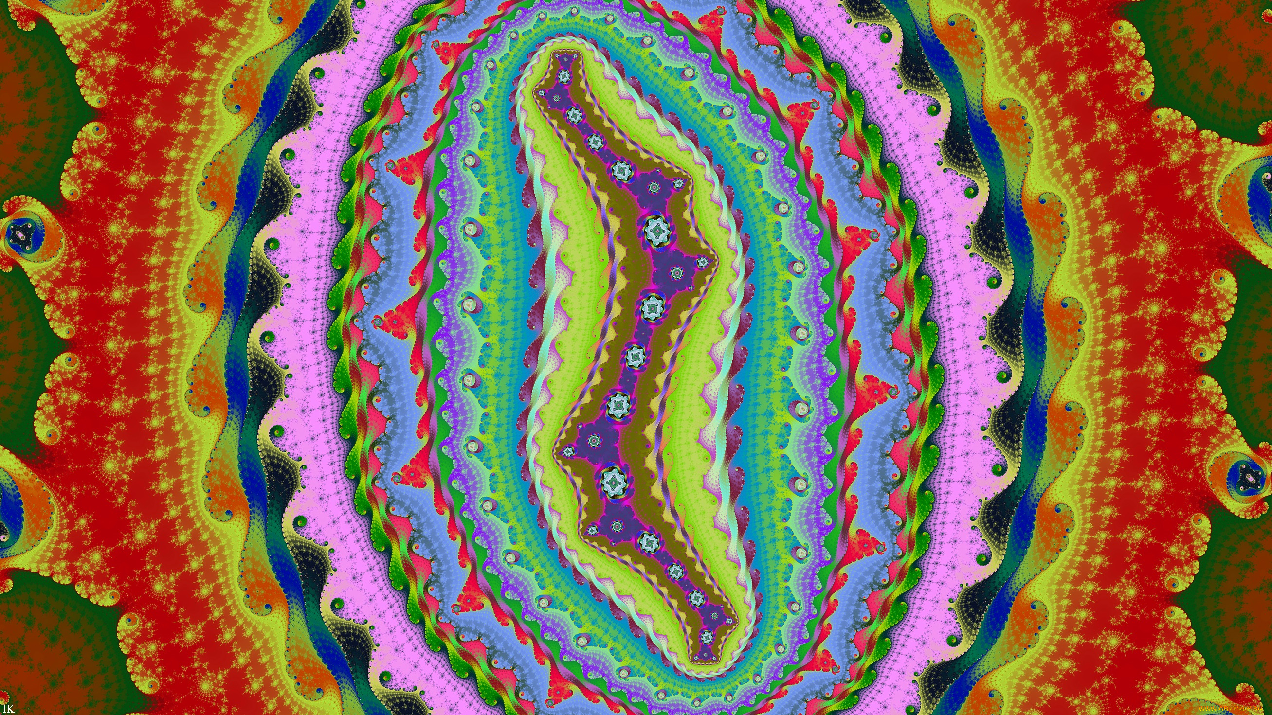 3д, графика, фракталы, , fractal, узор, фон, цвета