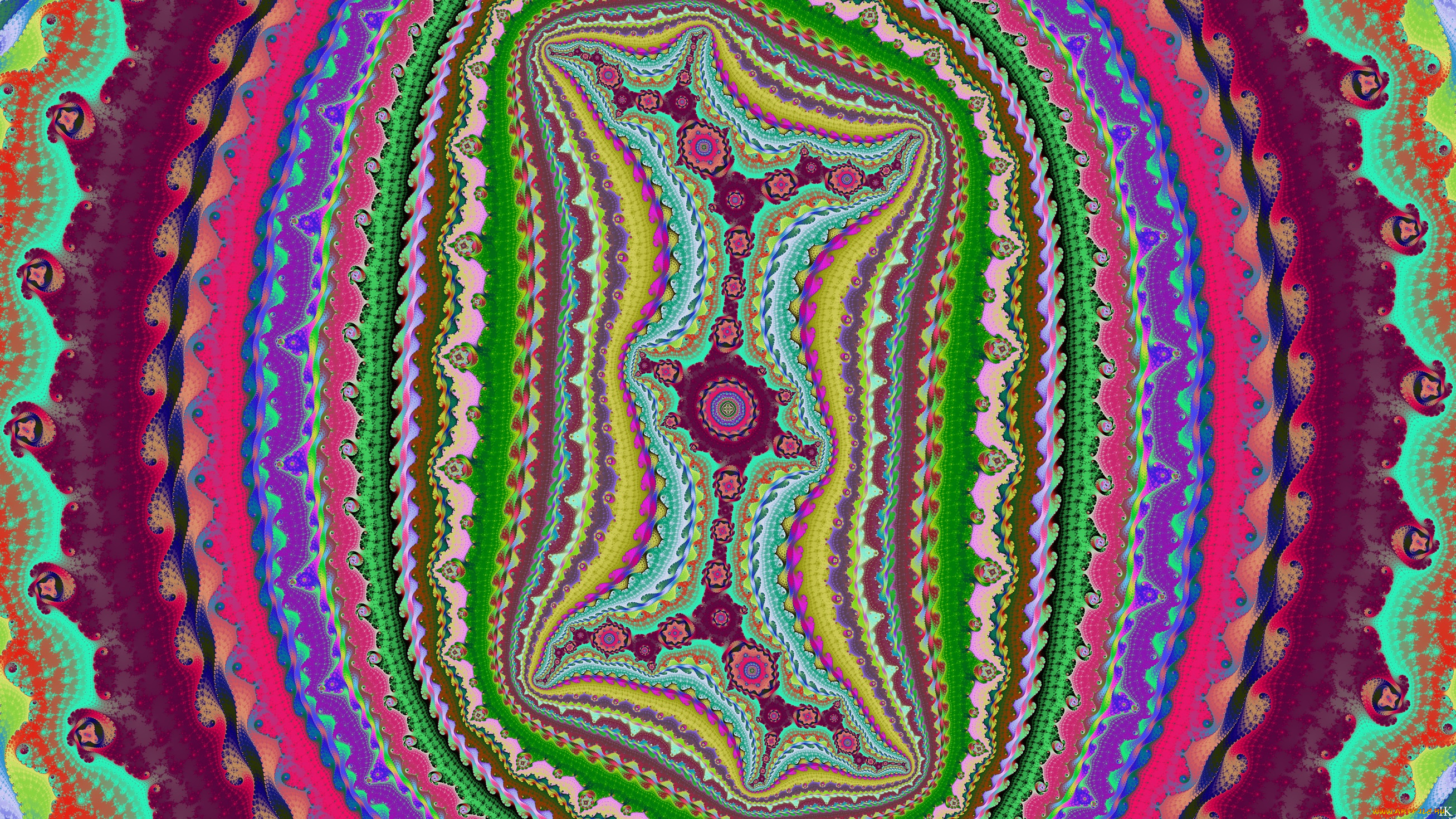 3д, графика, фракталы, , fractal, узор, фон, цвета