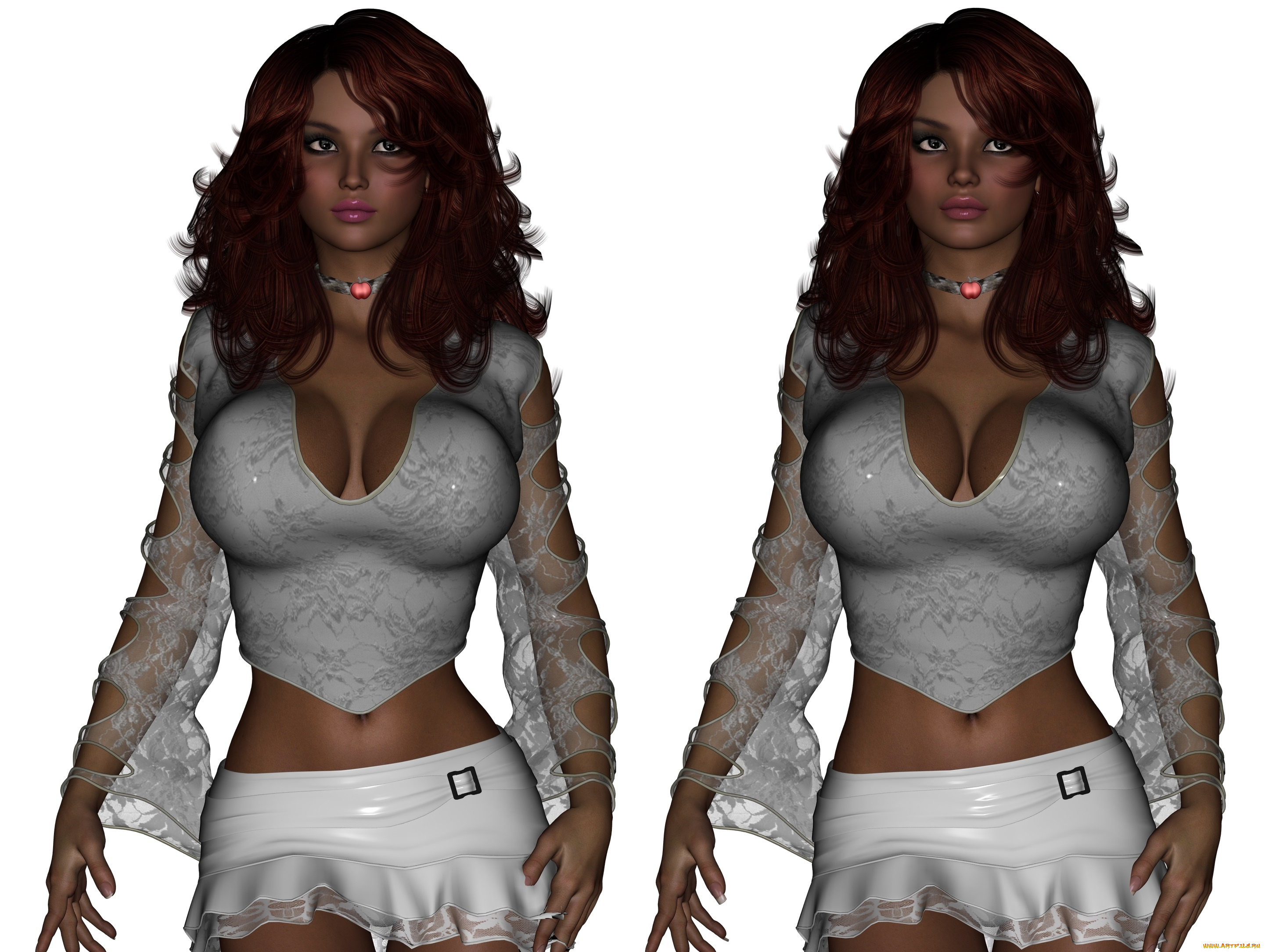 3д, графика, люди, , people, взгляд, девушки, фон