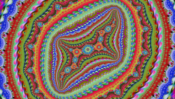 обоя 3д графика, фракталы , fractal, цвета, фон, узор