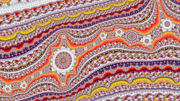 Картинка 3д+графика фракталы+ fractal узор цвета фон