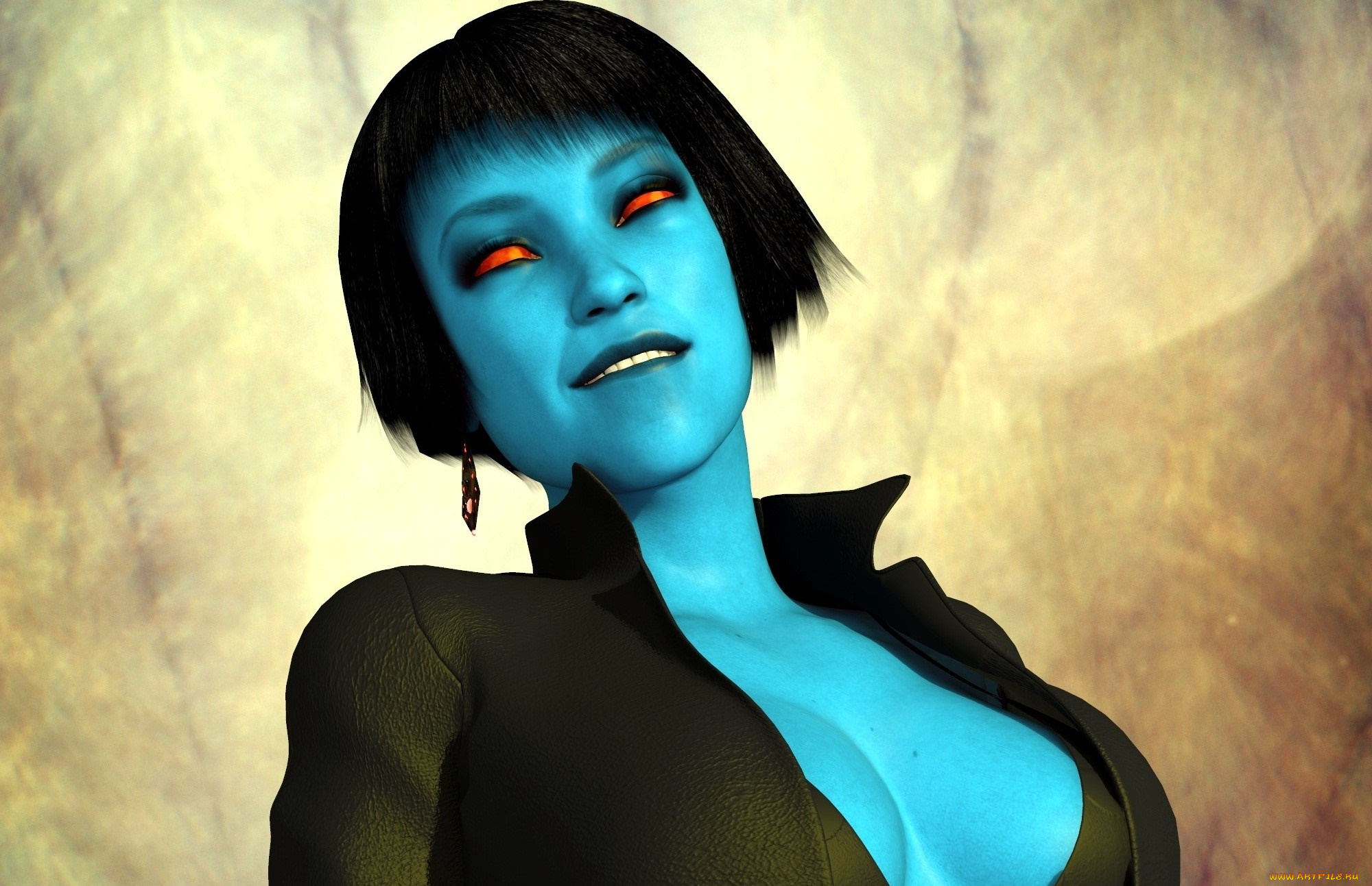 3д, графика, существа, , creatures, фон, взгляд, халк